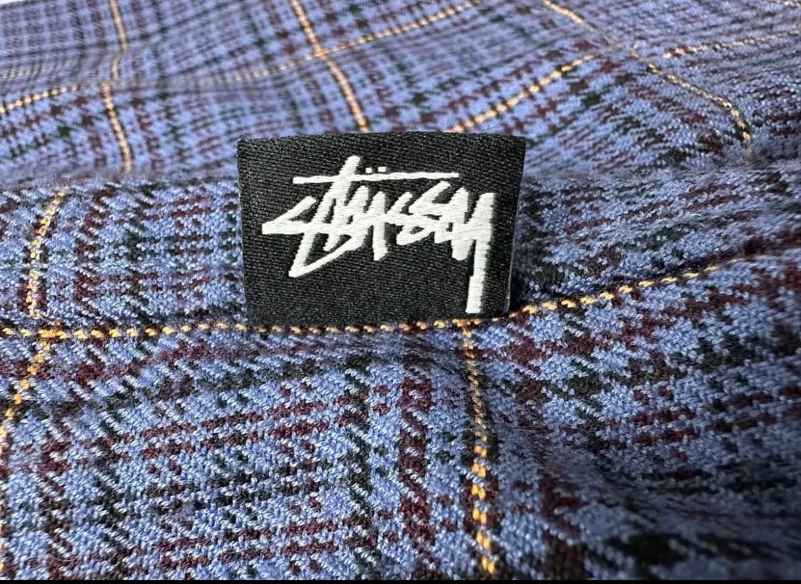 스투시 체크 집업 자켓 상품이미지4