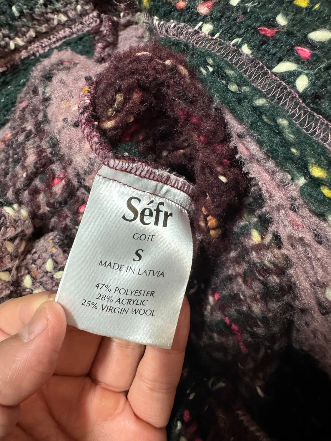세퍼(séfr) 울 가디건 / S 상품이미지8