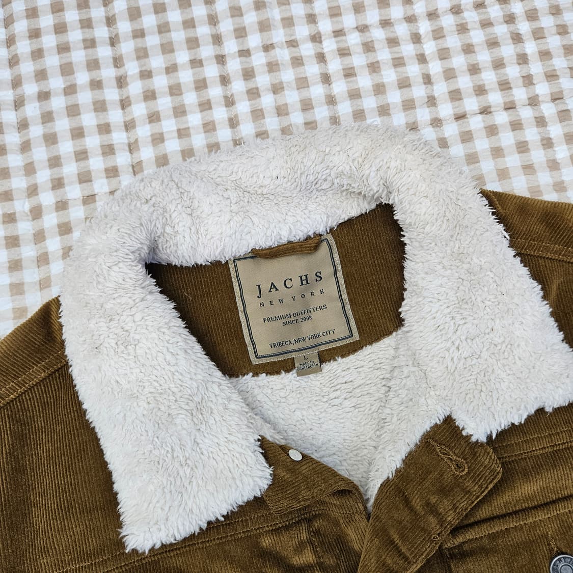 Jachs 뉴욕 양털 코듀로이 면자켓 남자100 상품이미지3