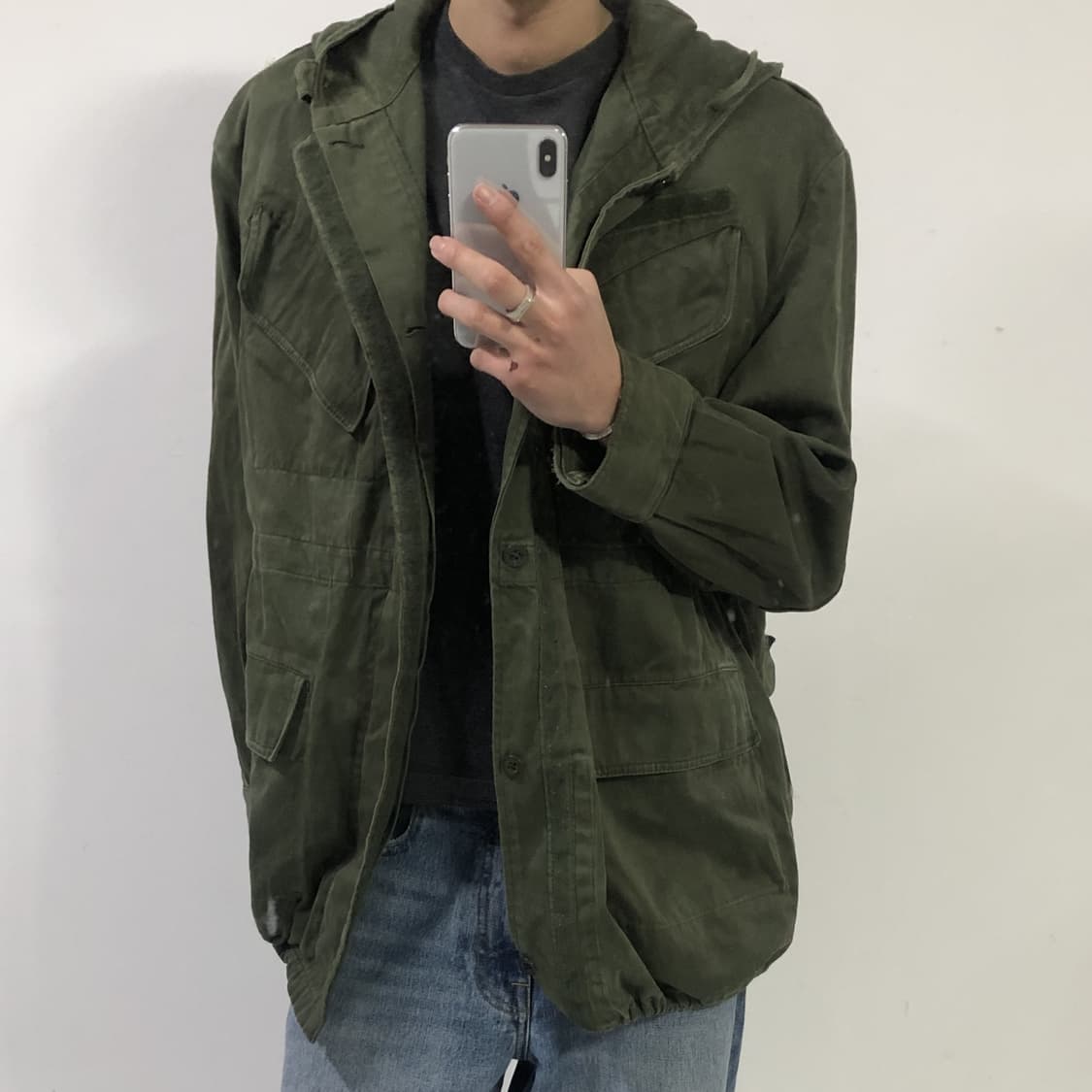 1970s 벨기에군 세인텍스 필드 파카  상품이미지4