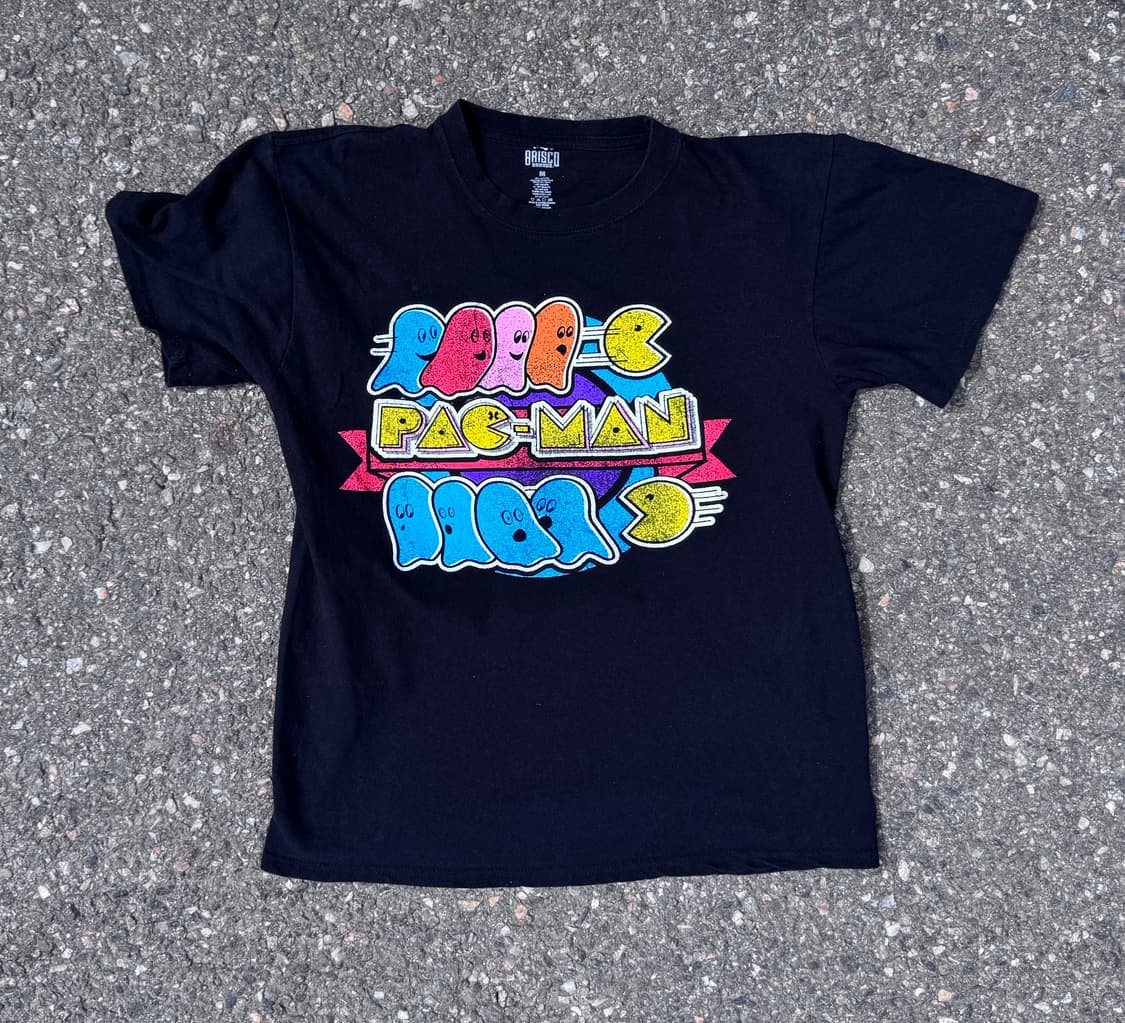  빈티지 PAC-MAN 그래픽 반팔 M 811 상품이미지1