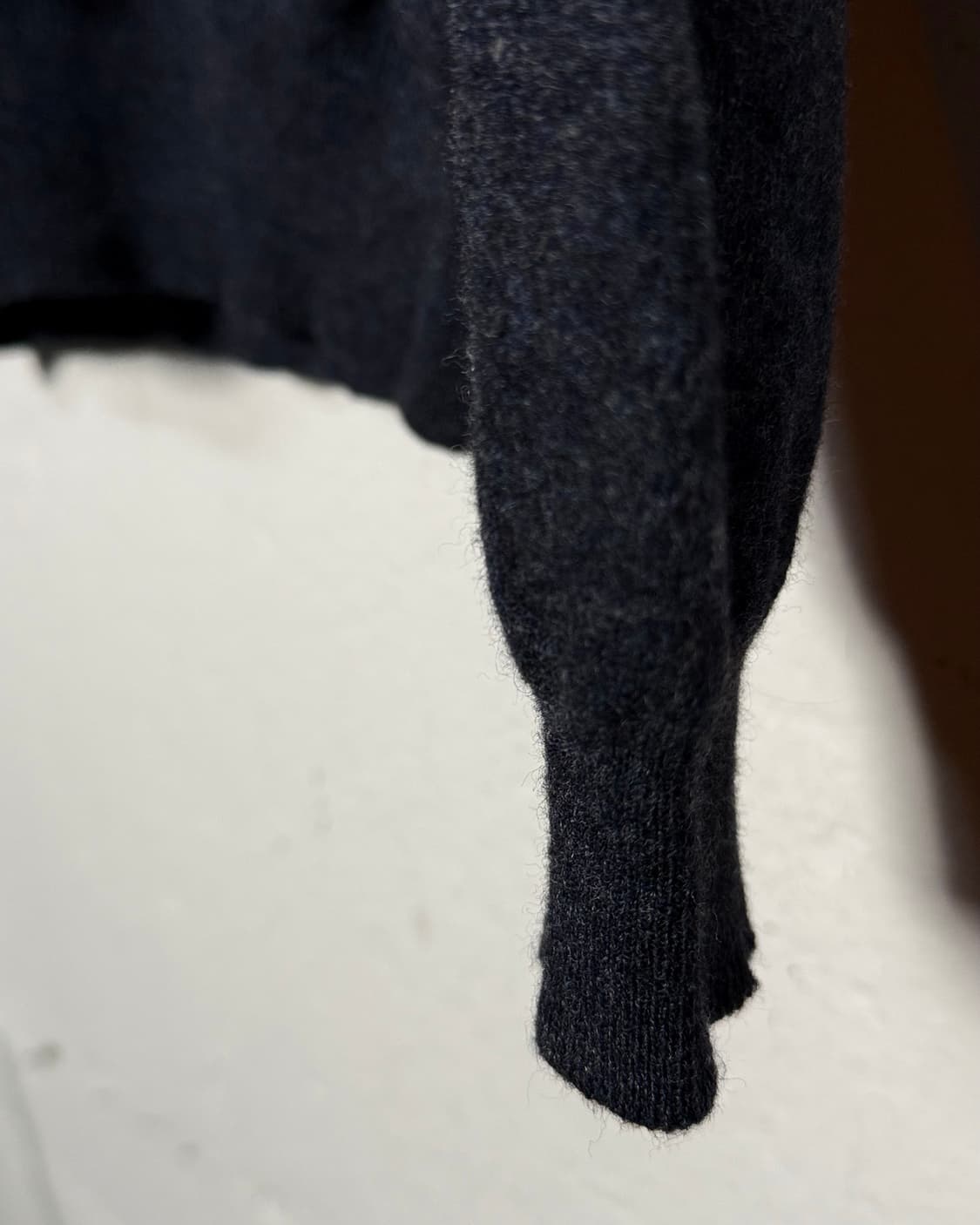 90's 폴로 랄프로렌 메리노 울 폴로셔츠 L [블루] 상품이미지4