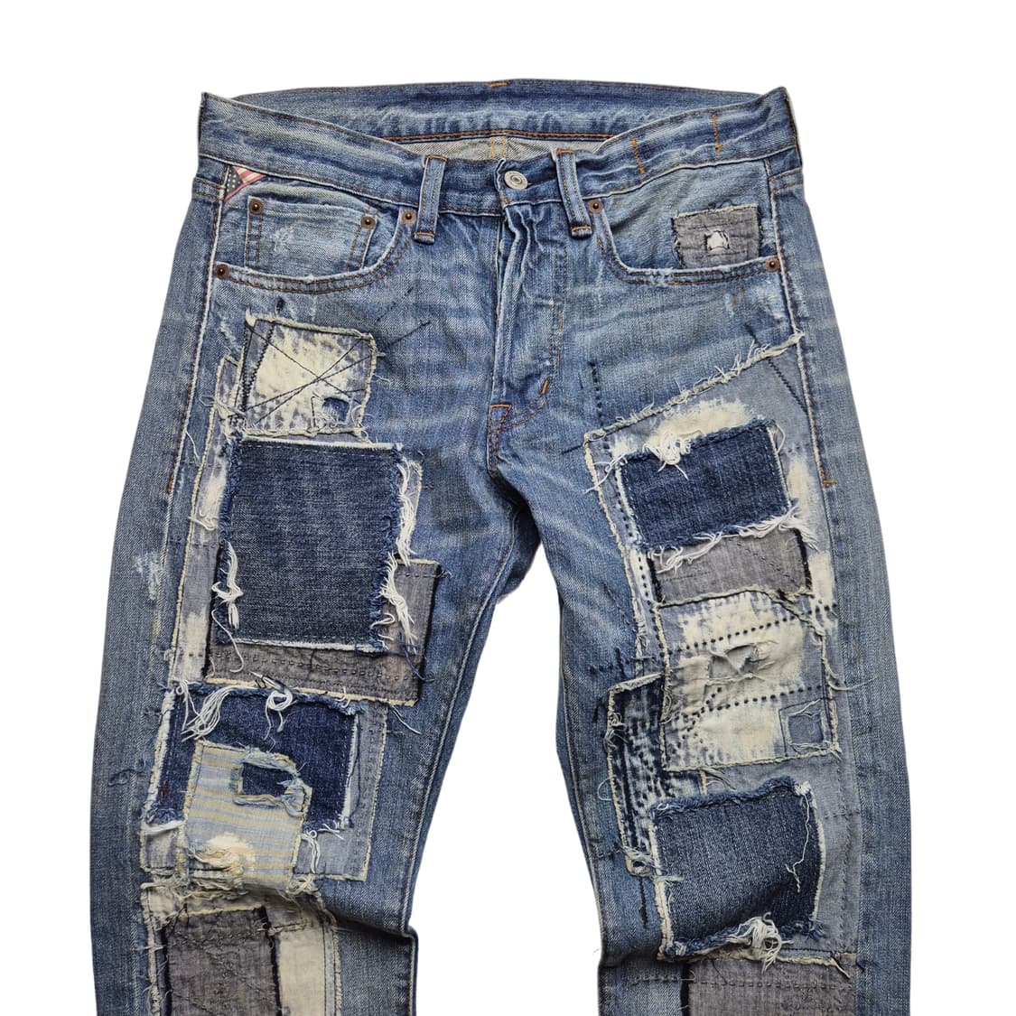 [29] 데님앤서플라이 랄프로렌 패치워크 데님팬츠 상품이미지2