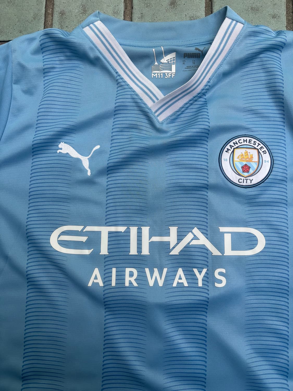 23-24 맨시티 홀란드 홈유니폼 XL 상품이미지3