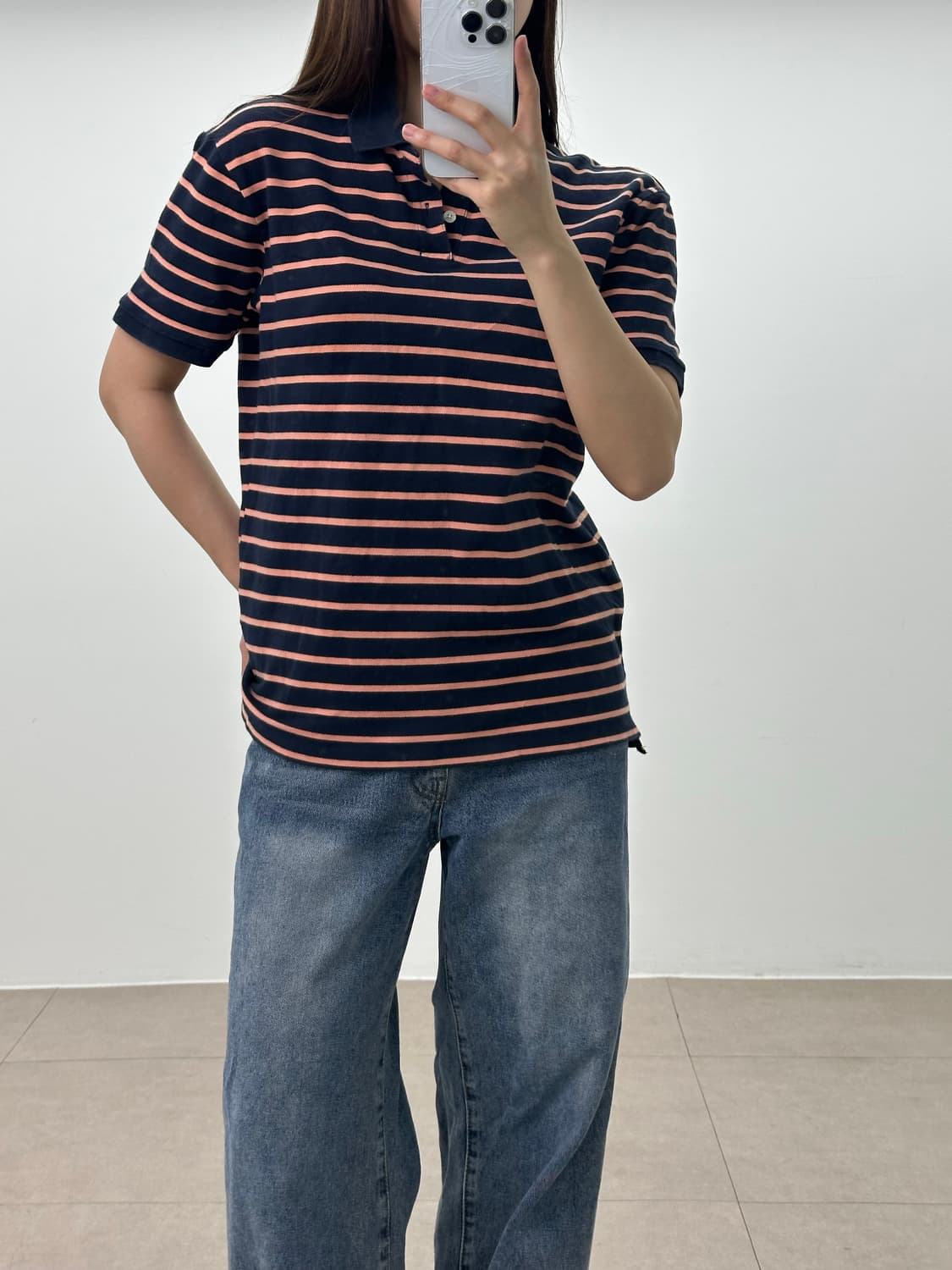 갭 반팔 카라티 상품이미지3