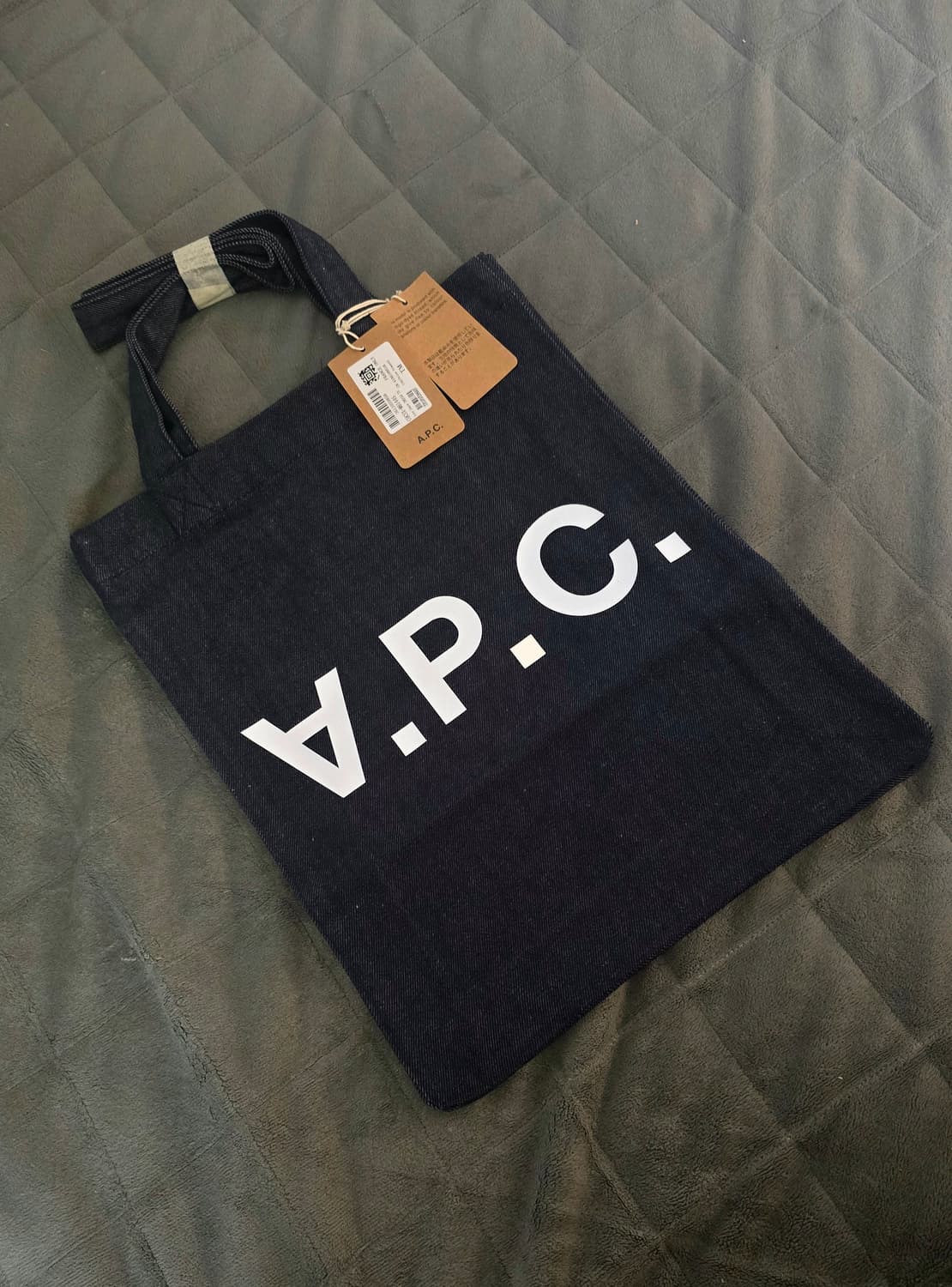 아페쎄 APC 로르 데님 에코백 토트백 가방 새제품 상품이미지2