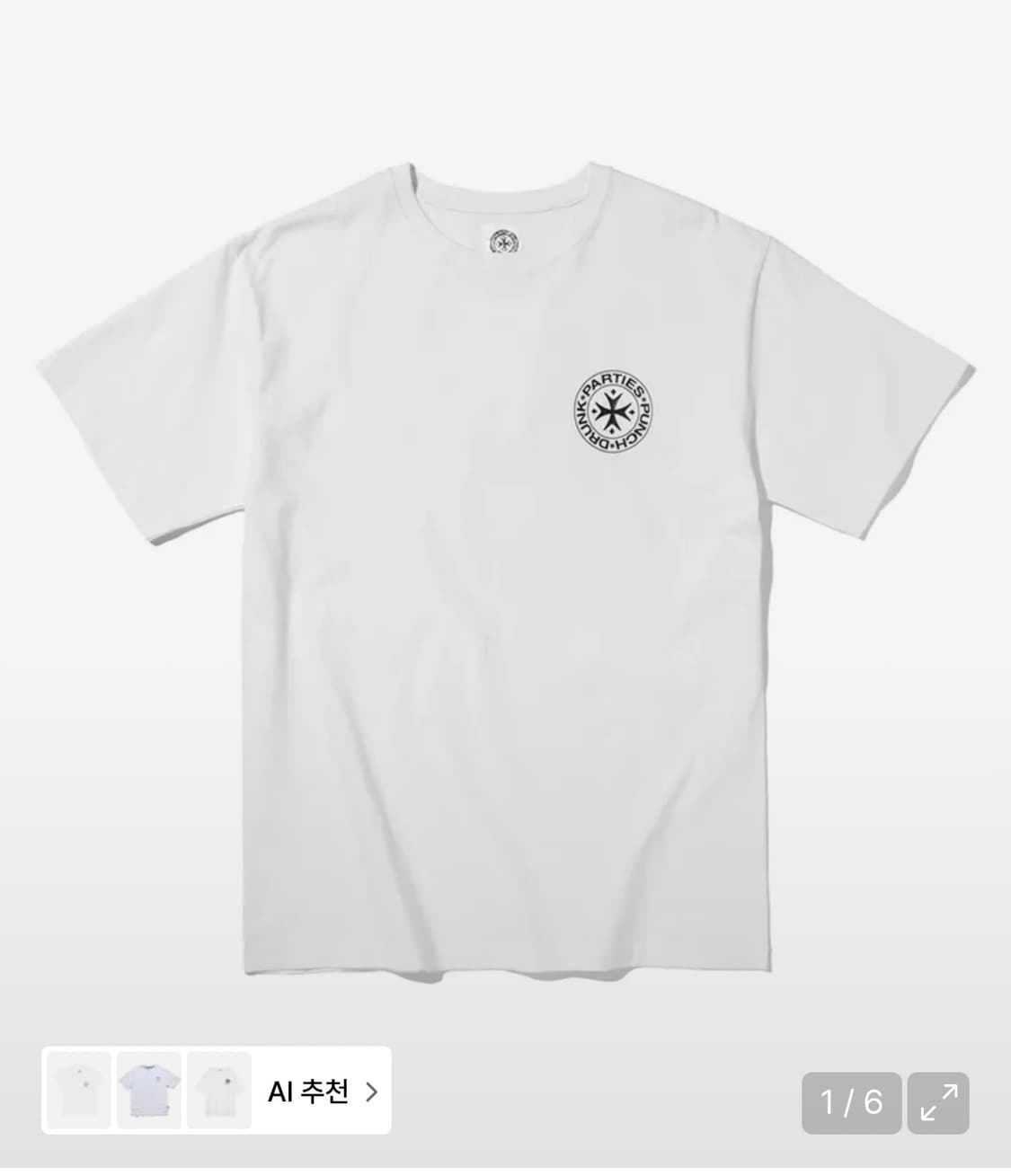 펀치드렁크파티즈 반팔 상품이미지1