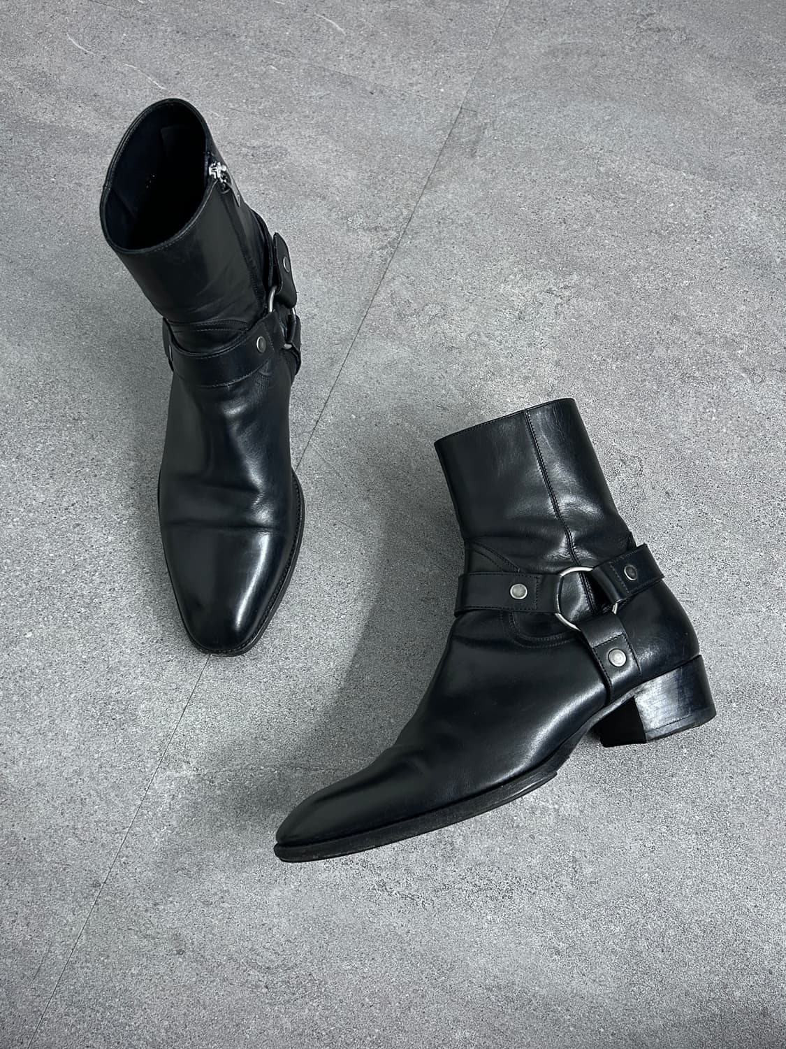 생로랑 16fw 에디기 하네스 부츠 상품이미지6