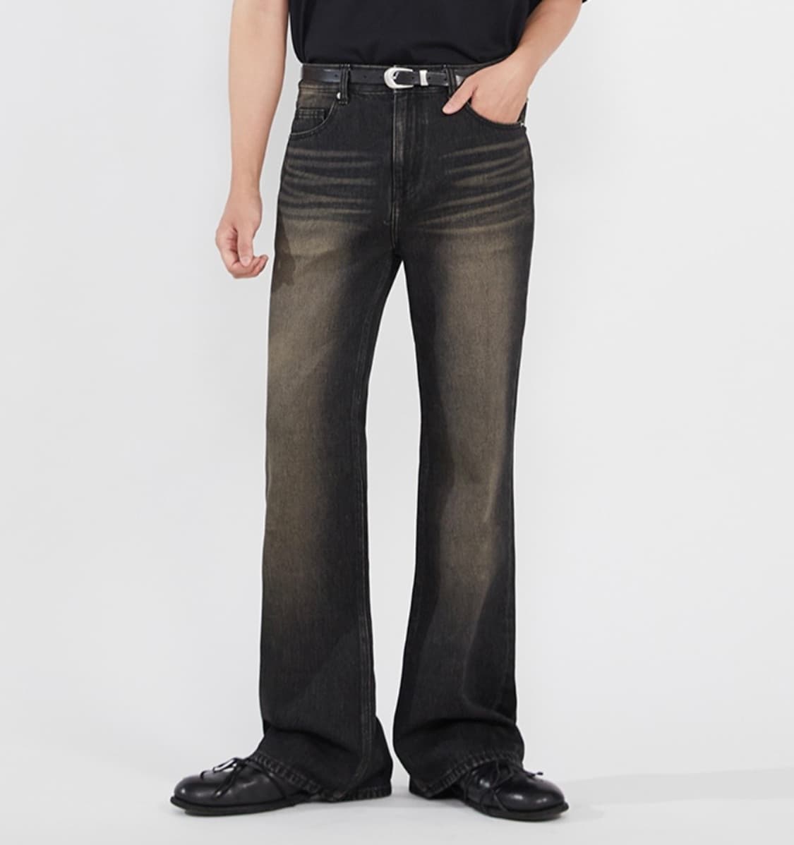 오너 노아 플레어핏 데님 글로우블랙 28 상품이미지1