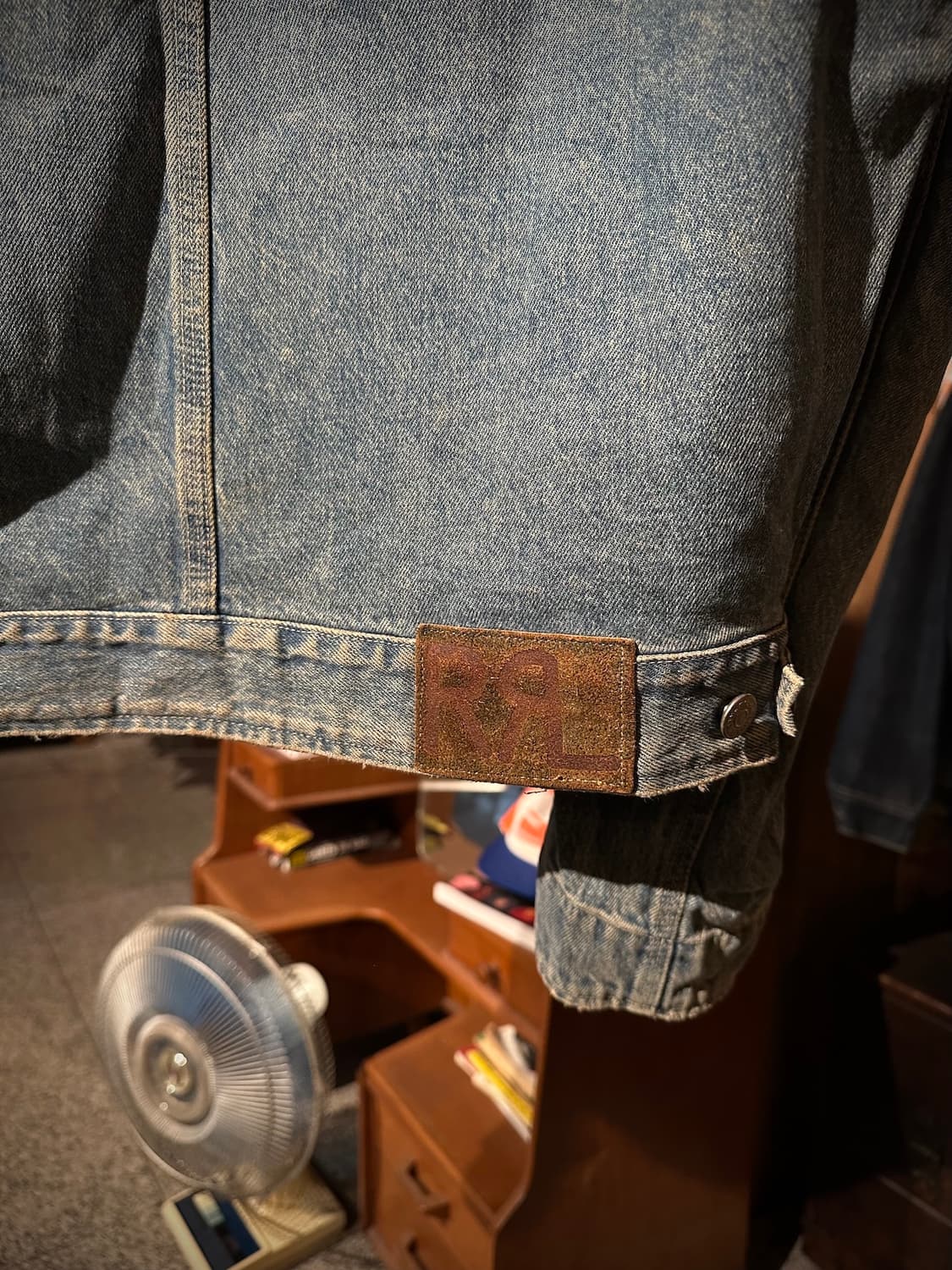 90s USA RRL 빈티지 더블알엘 덩가리 데님 자켓 상품이미지7