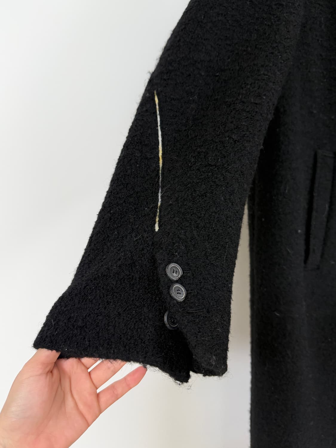 아더에러 블랙 코트 M사이즈 상품이미지2