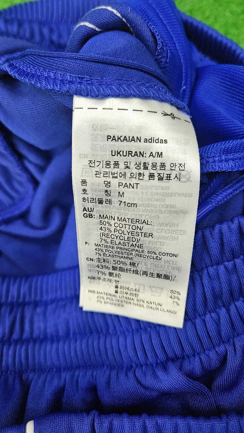(새상품)아디다스 아디브레이크 트랙 팬츠 블루 M 상품이미지7