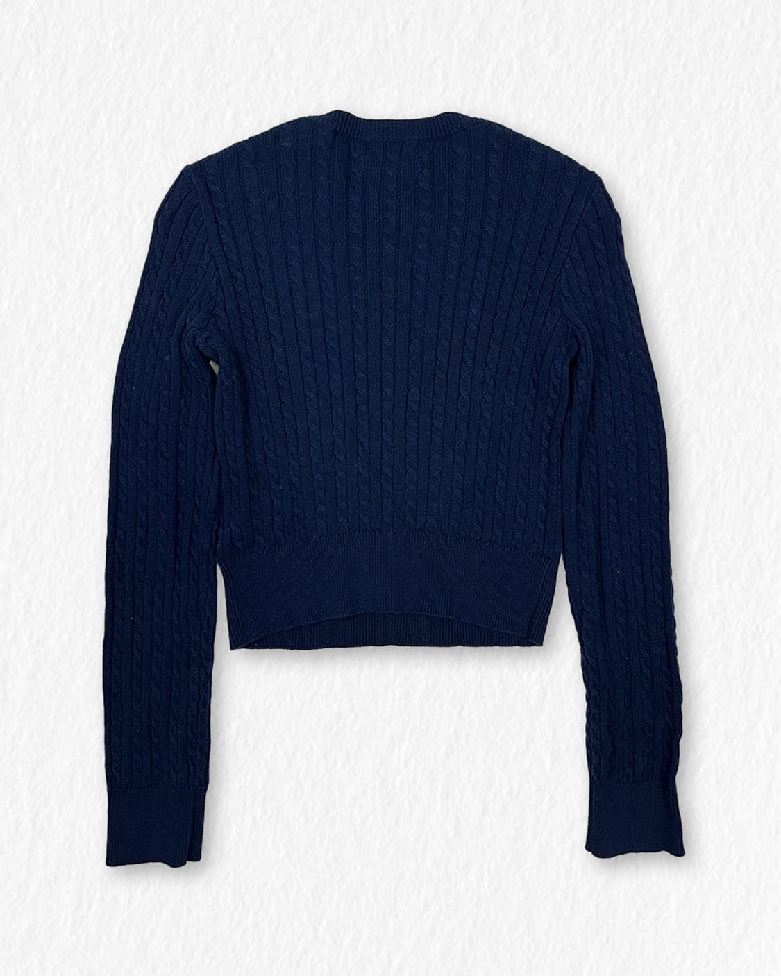 키르시 케이블 딱붙핏 니트 상품이미지2