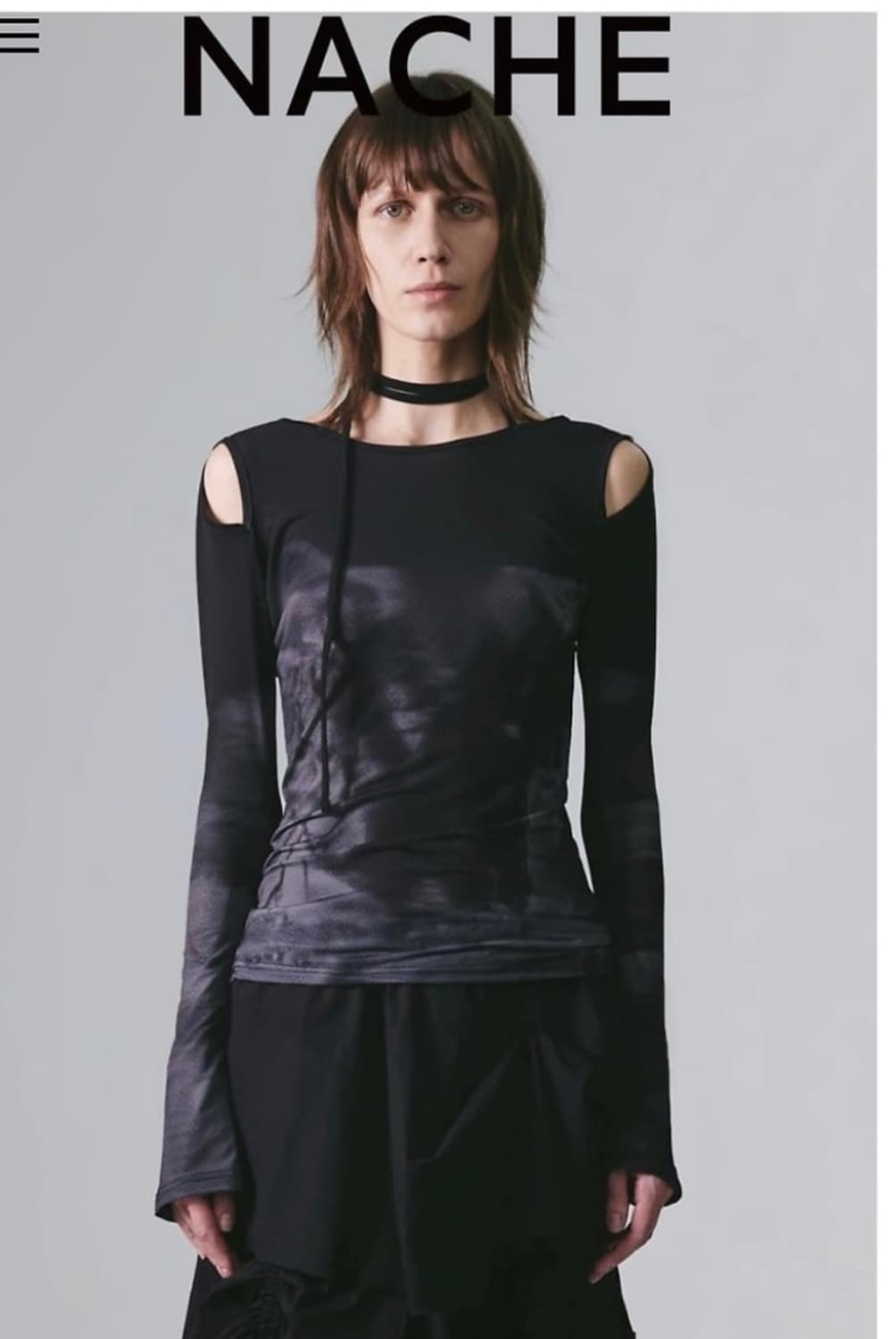 나체 컷아웃 롱슬리브 상품이미지1