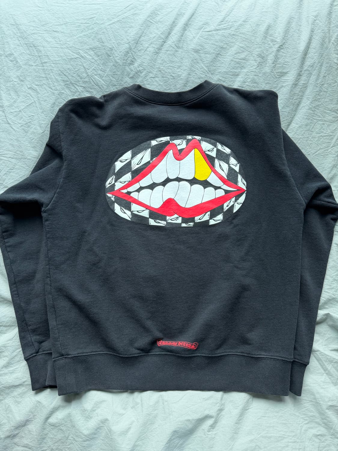 [L] 크롬하츠 매티 보이 크루넥 스웨트 블랙 상품이미지1