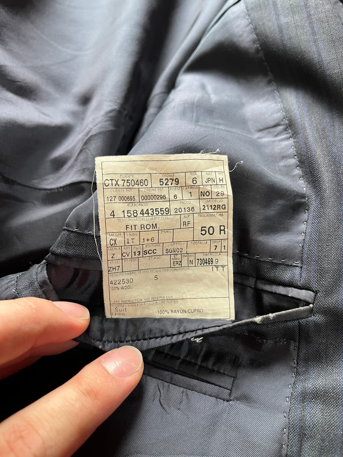 Zegna 15MILMIL15 Made in Switzerland 상품이미지8