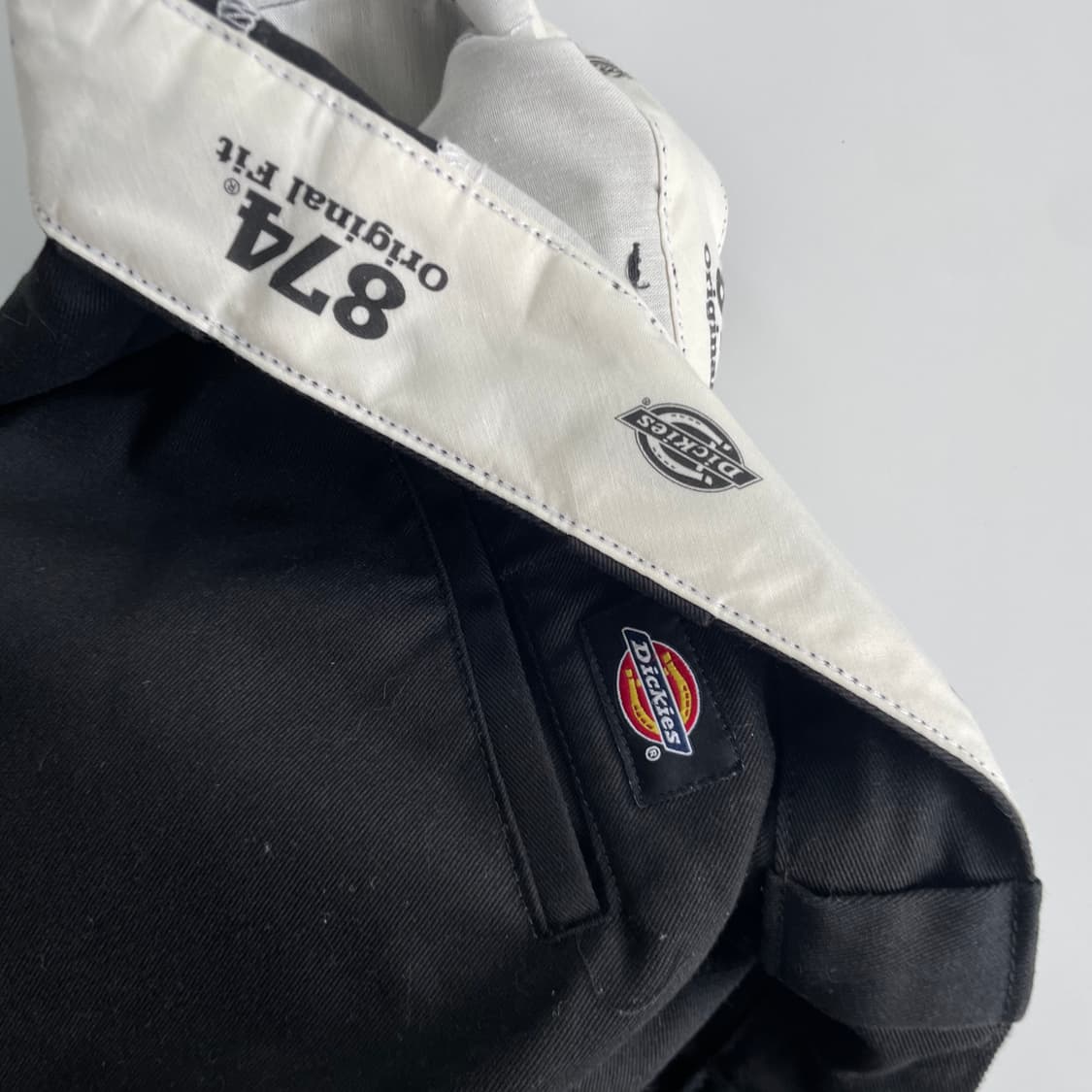 Dickies 디키즈 874 블랙 코튼 팬츠 상품이미지4