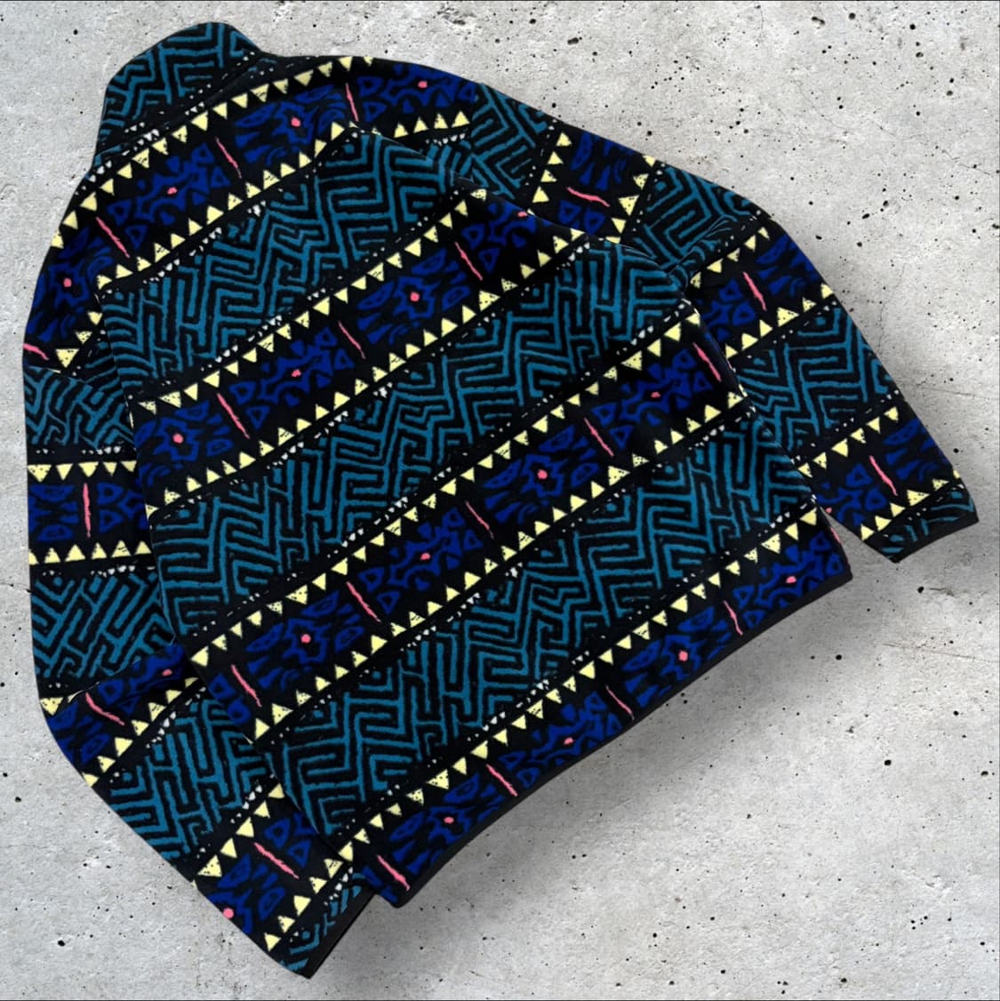 [S] 퀵실버 OG 헤리티지 패턴 플리스 자켓 D71 상품이미지2