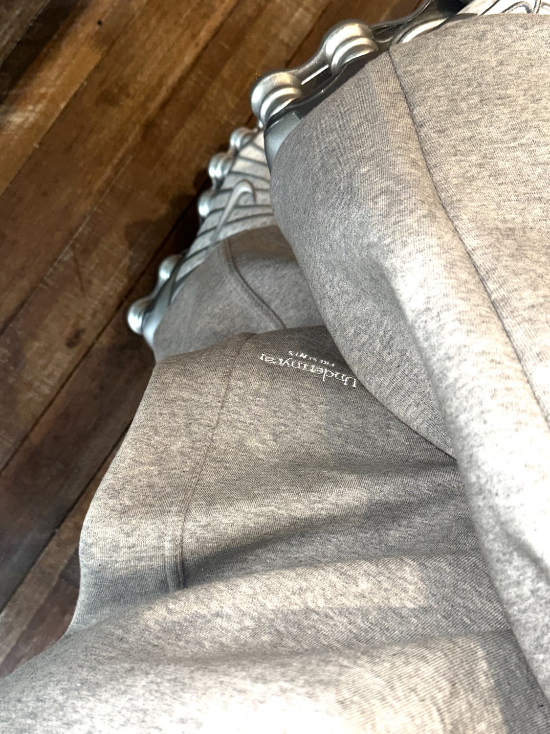 언더마이카 무.03 안티FXXKing 로고플레이 오버 사이즈 스웻 조거 상품이미지4