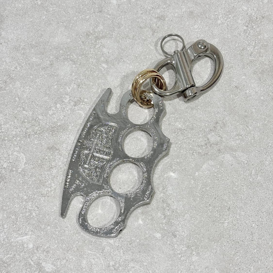 Oribell 스틸 스트라이크 파워 너클 키링 열쇠고리 상품이미지7