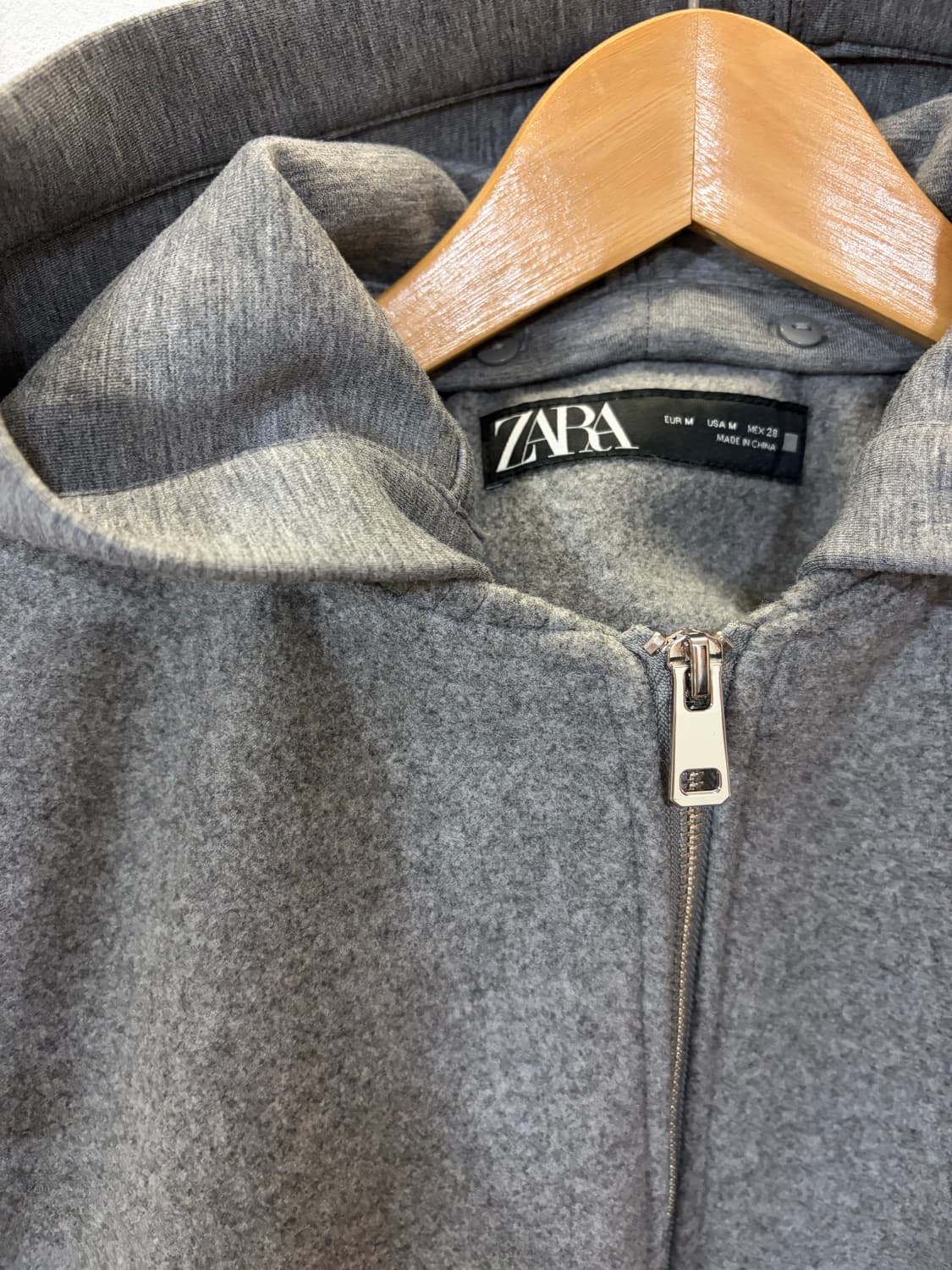 자라 여성 후드 집업 자켓 M 상품이미지2