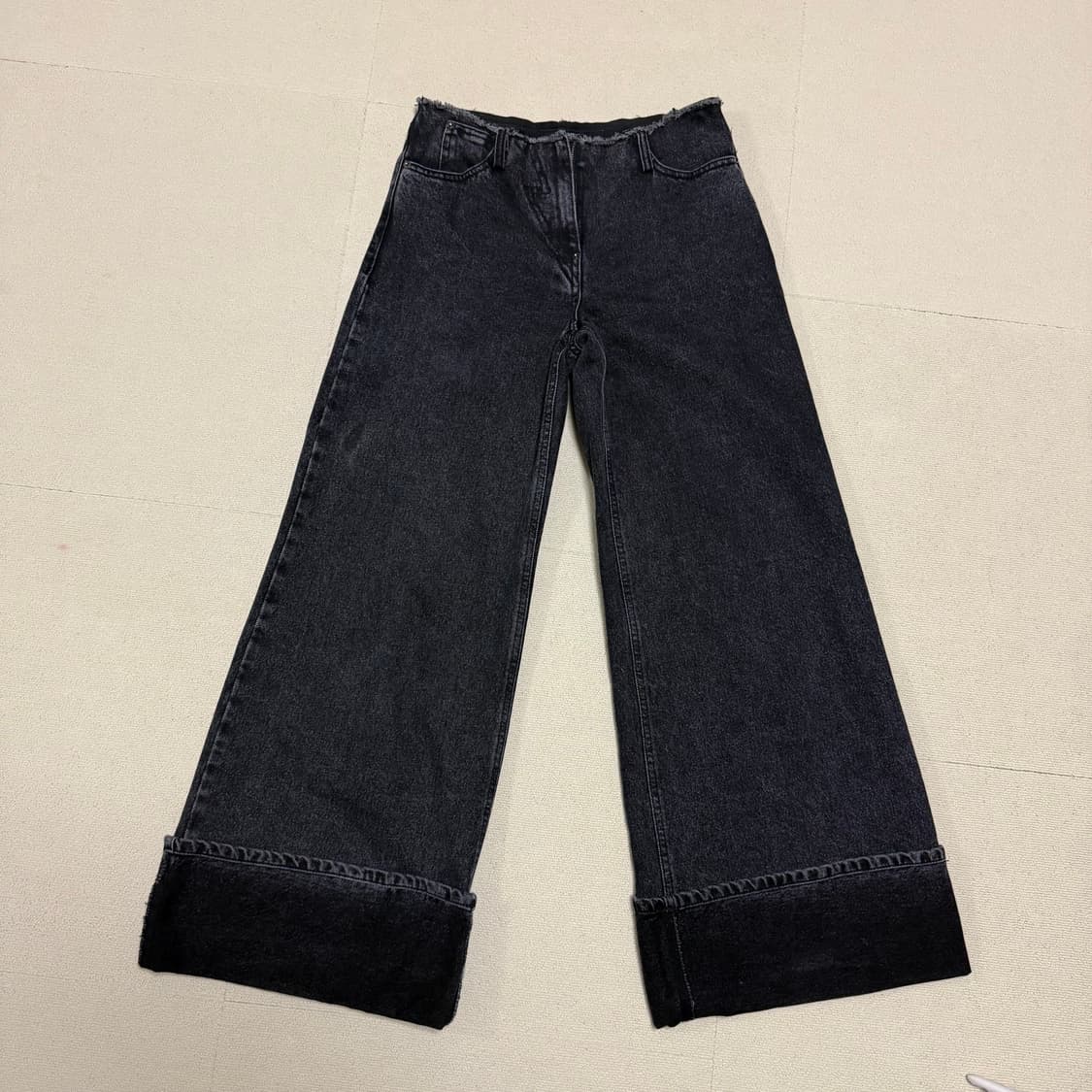 Crying girl 흑청 진 상품이미지3