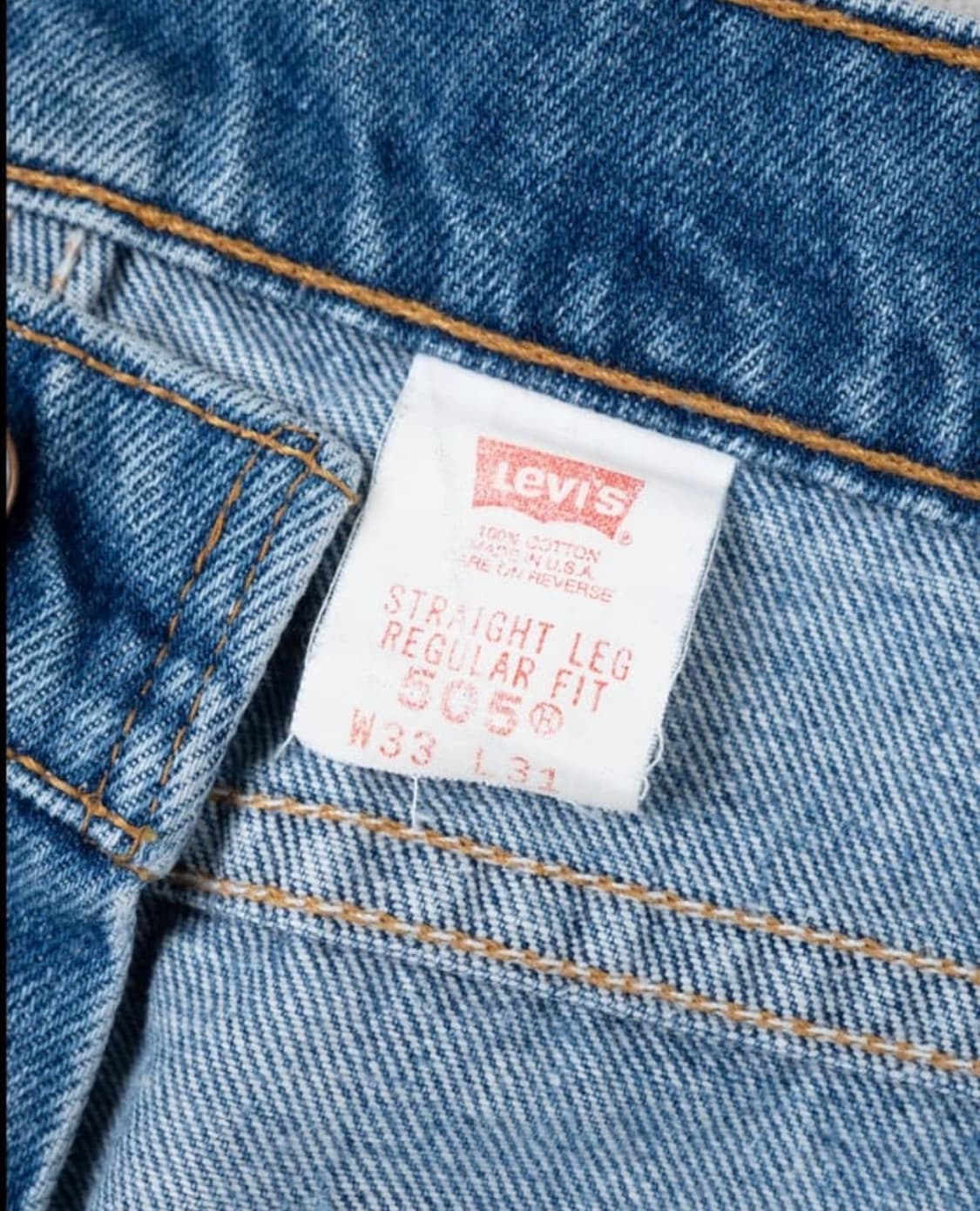 리바이스 505 오렌지탭 상품이미지5