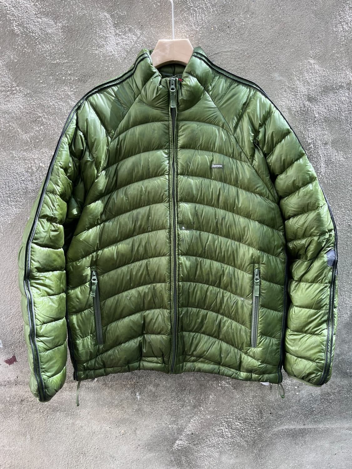 24SS 슈프림 마이크로 다운 자켓 올리브 상품이미지1