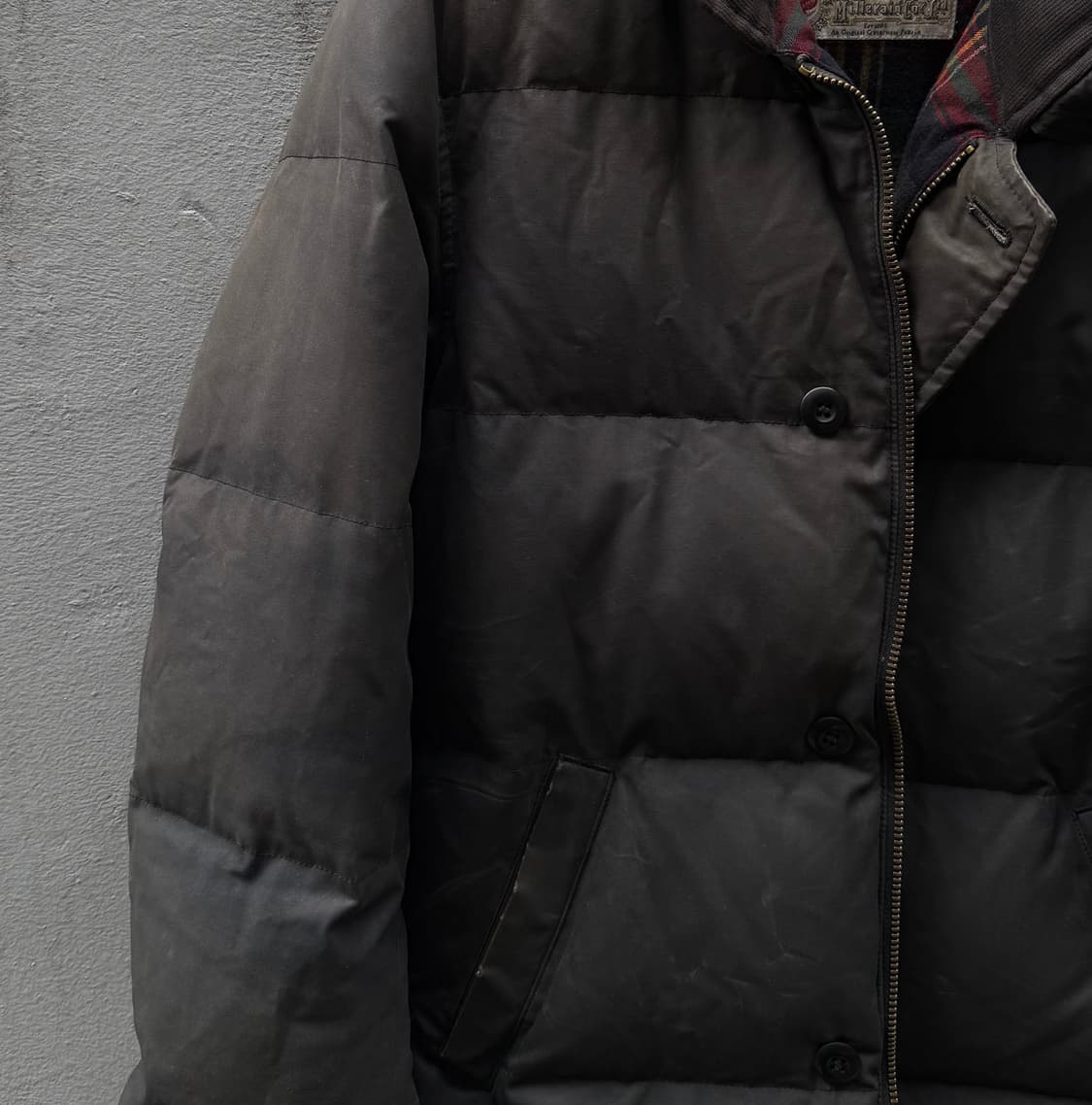 꼼데가르송 옴므 빈티지 오일 워싱 다운 패딩 자켓 상품이미지6
