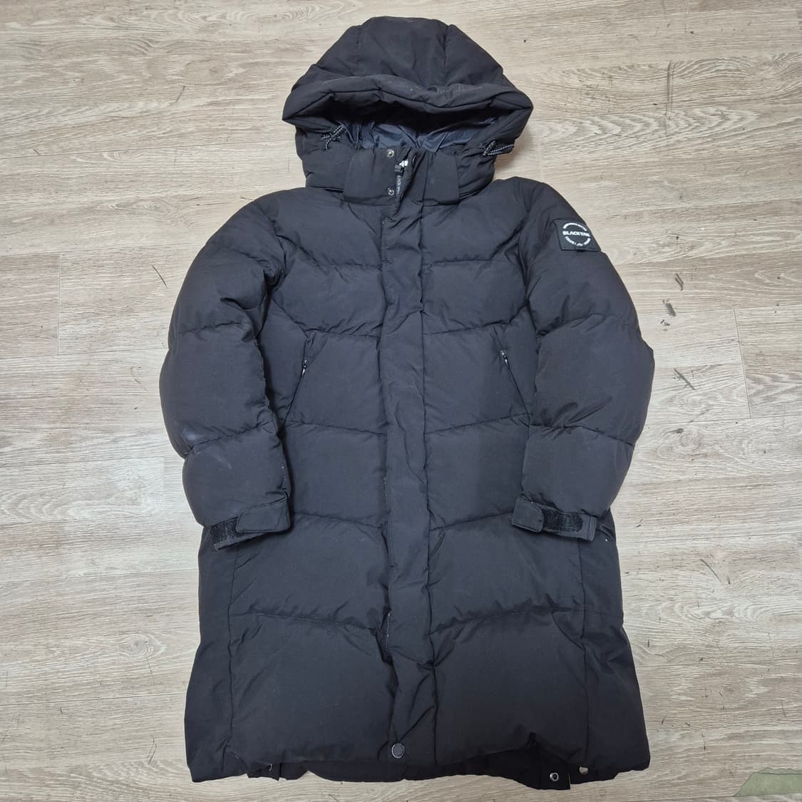 블랙야크 키즈 사이드패치 구스다운 롱패딩 점퍼 (145) 상품이미지1