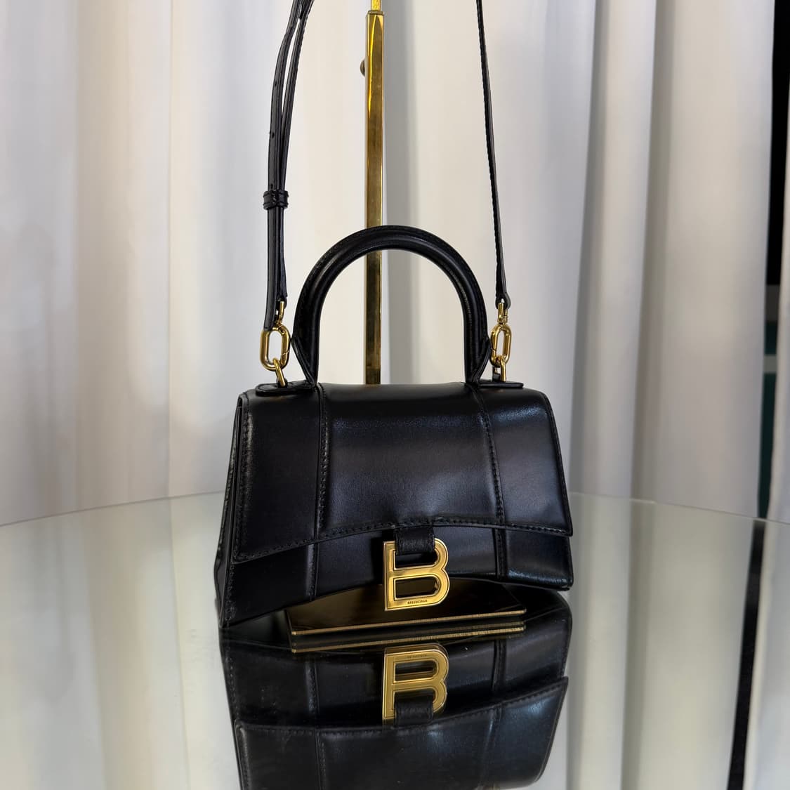 발렌시아가 아워글래스 탑핸들 토트백 XS 상품이미지3