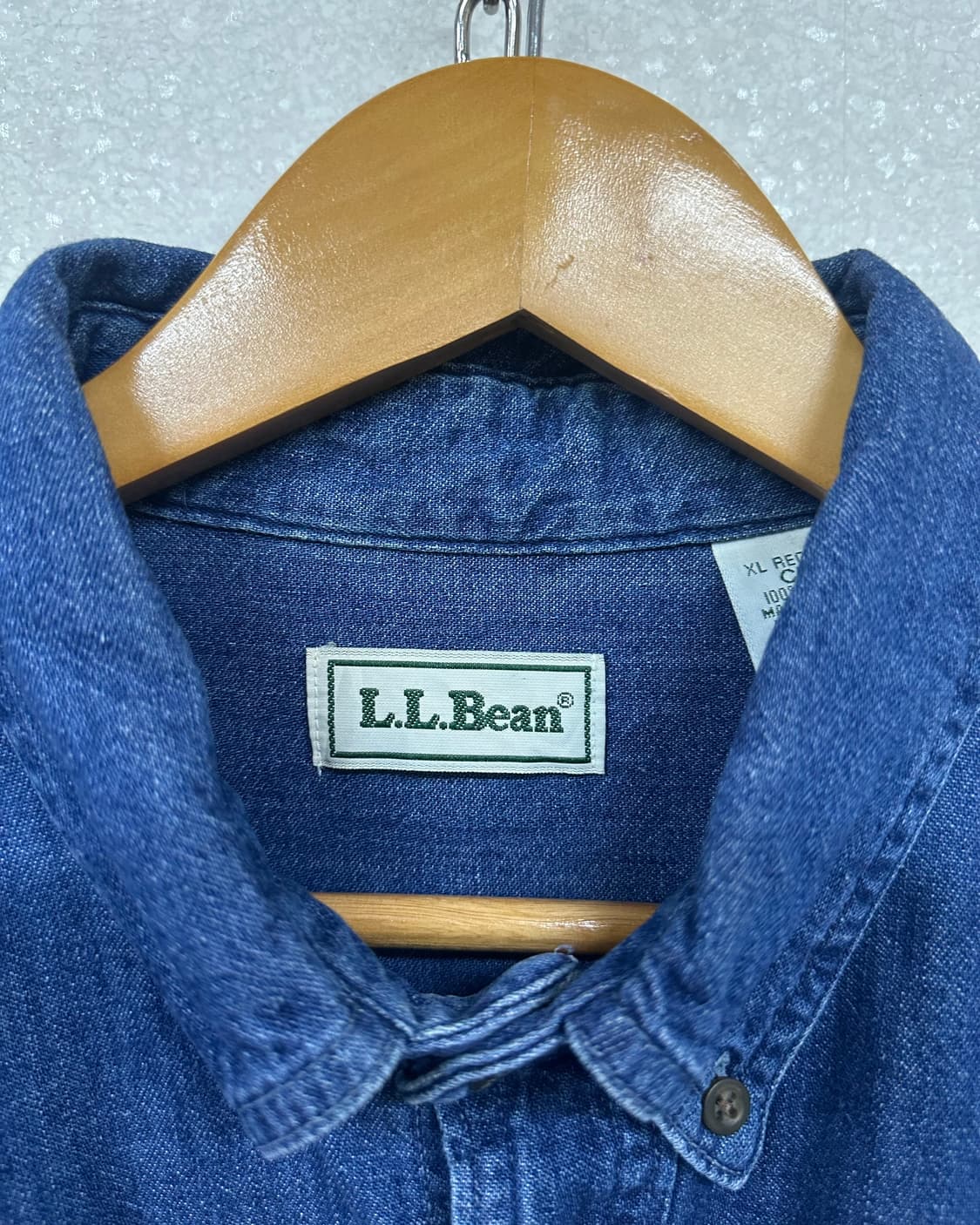 (XL~2XL)90'S L.L.BEAN 데님 셔츠-M2054 상품이미지5