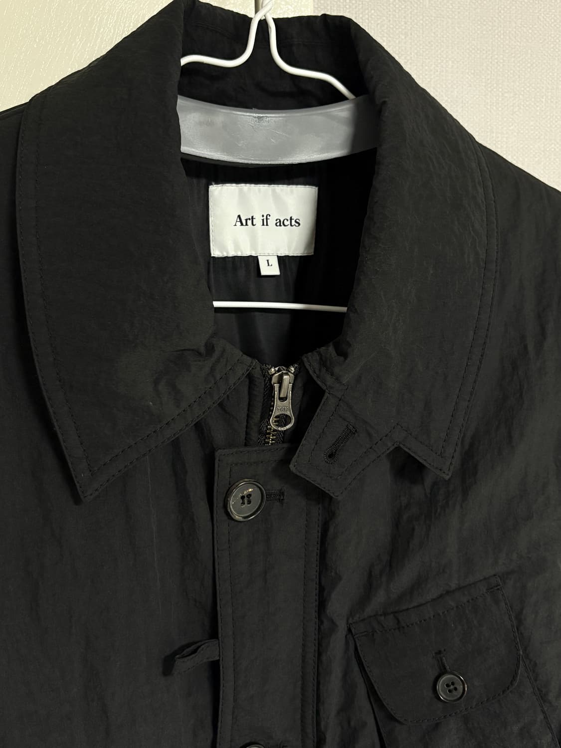 Solid Pocket MA-1 Black 상품이미지2