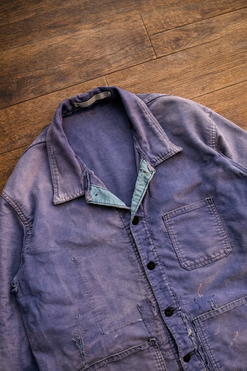 60~70's 프렌치 몰스킨 워크자켓 105 상품이미지2