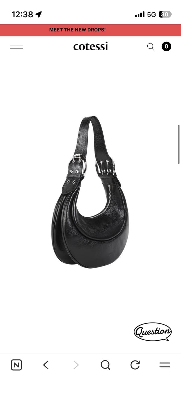 cotessi WESTERN DOUBLE, BLACK 상품이미지2