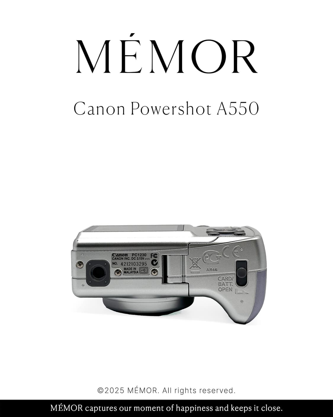 입문자 추천/민트급💎Canon Powershot A550 캐논 디카 상품이미지4