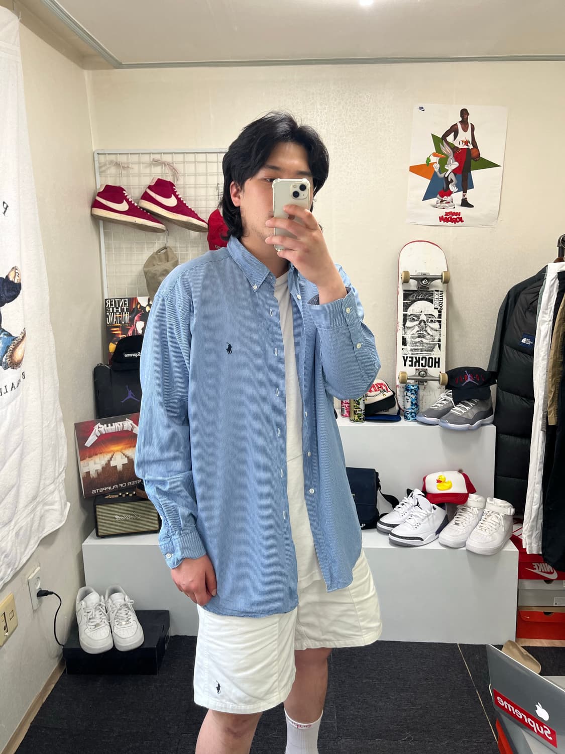 폴로 스트라이프 셔츠  상품이미지5