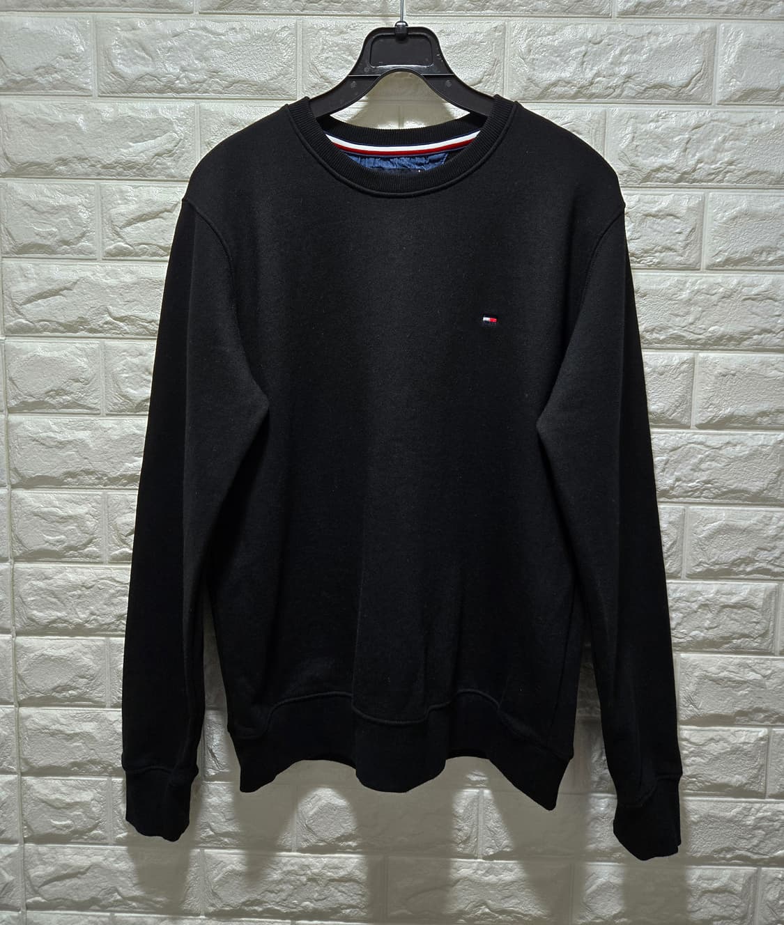 타미힐피거 스몰로고 맨투맨 크루넥 90~95 상품이미지1