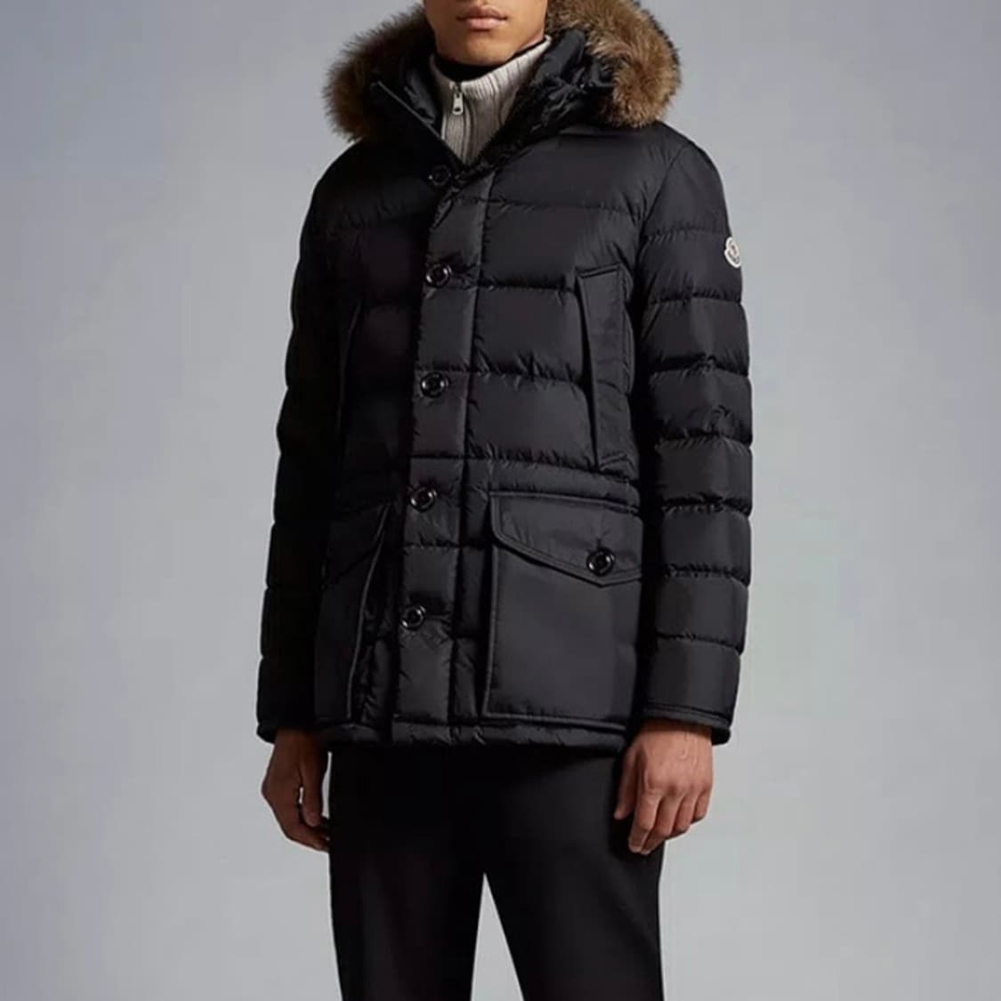 [블랙 5/새상품급] 몽클레어 클루니 패딩 블랙 풀구성 상품이미지9