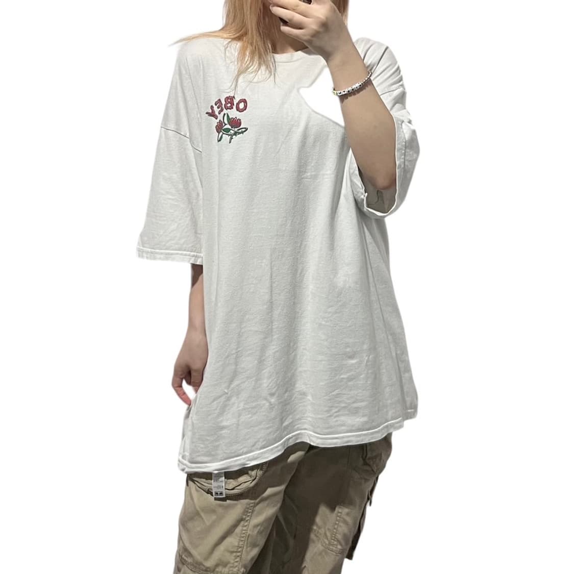 오베이 로고 반팔티 상품이미지1