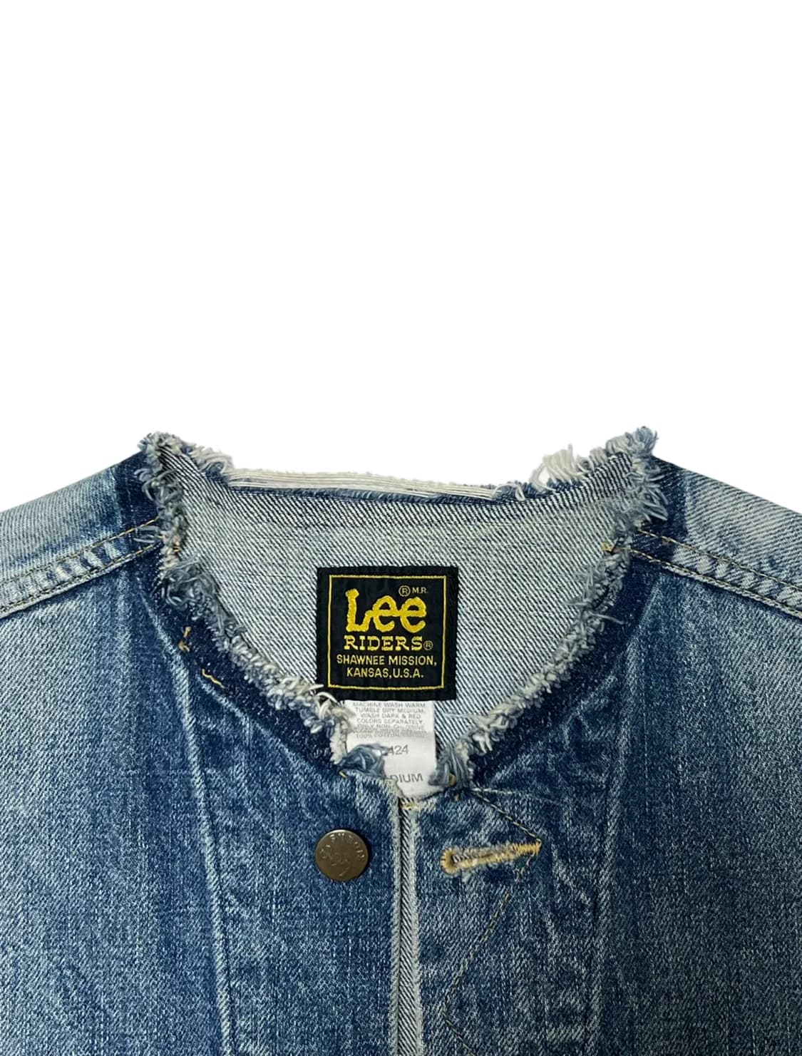 90s Lee 카라리스 청자켓 상품이미지3