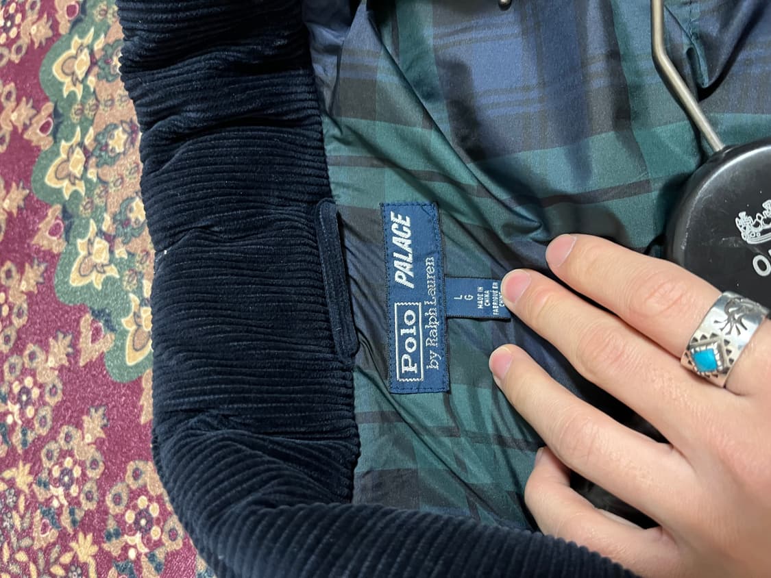 팔라스 폴로 코듀로이 패딩 사이즈 라지 상품이미지7