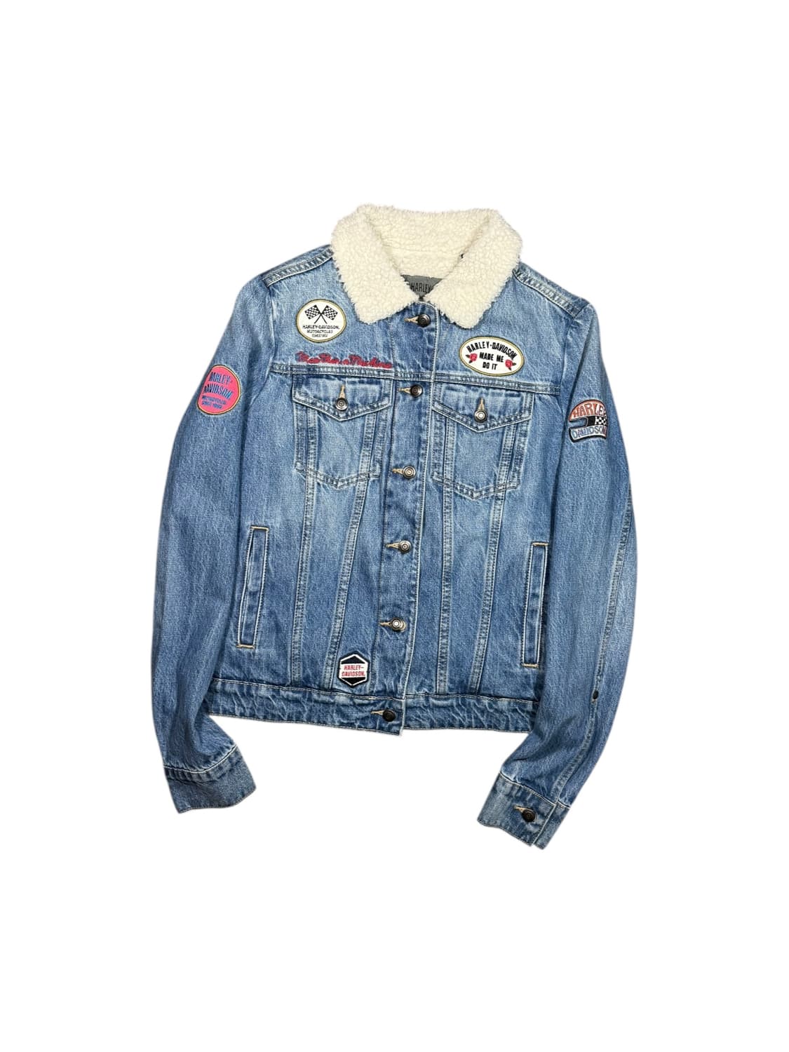 Harley Davidson 할리데이비슨 쉐르파 데님자켓 상품이미지2