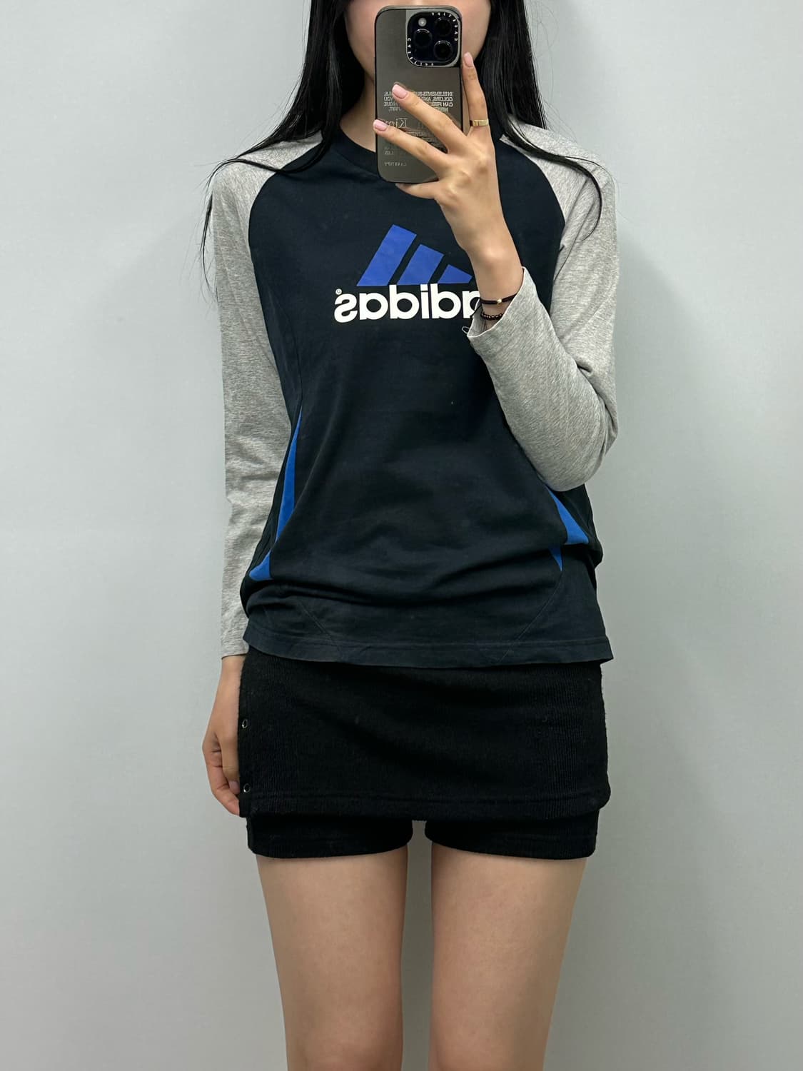 아디다스 나그랑 배색 롱 슬리브 상품이미지1
