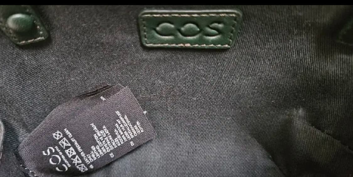 COS 블랙 ⚫️ 레더 백 상품이미지6