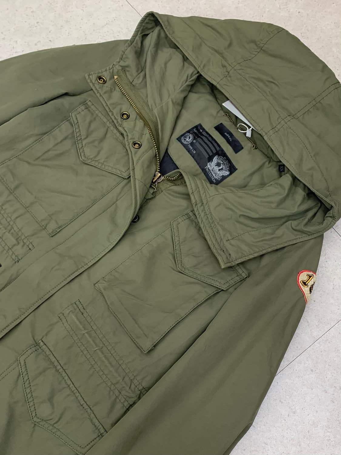 Diesel 디젤 야상누빔 자켓 상품이미지4