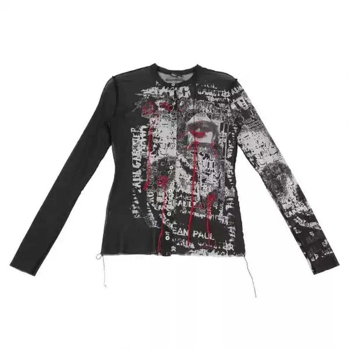 [구매글] 장 폴 고티에 02SS 마돈나 메쉬 버튼업 가디건 상품이미지1