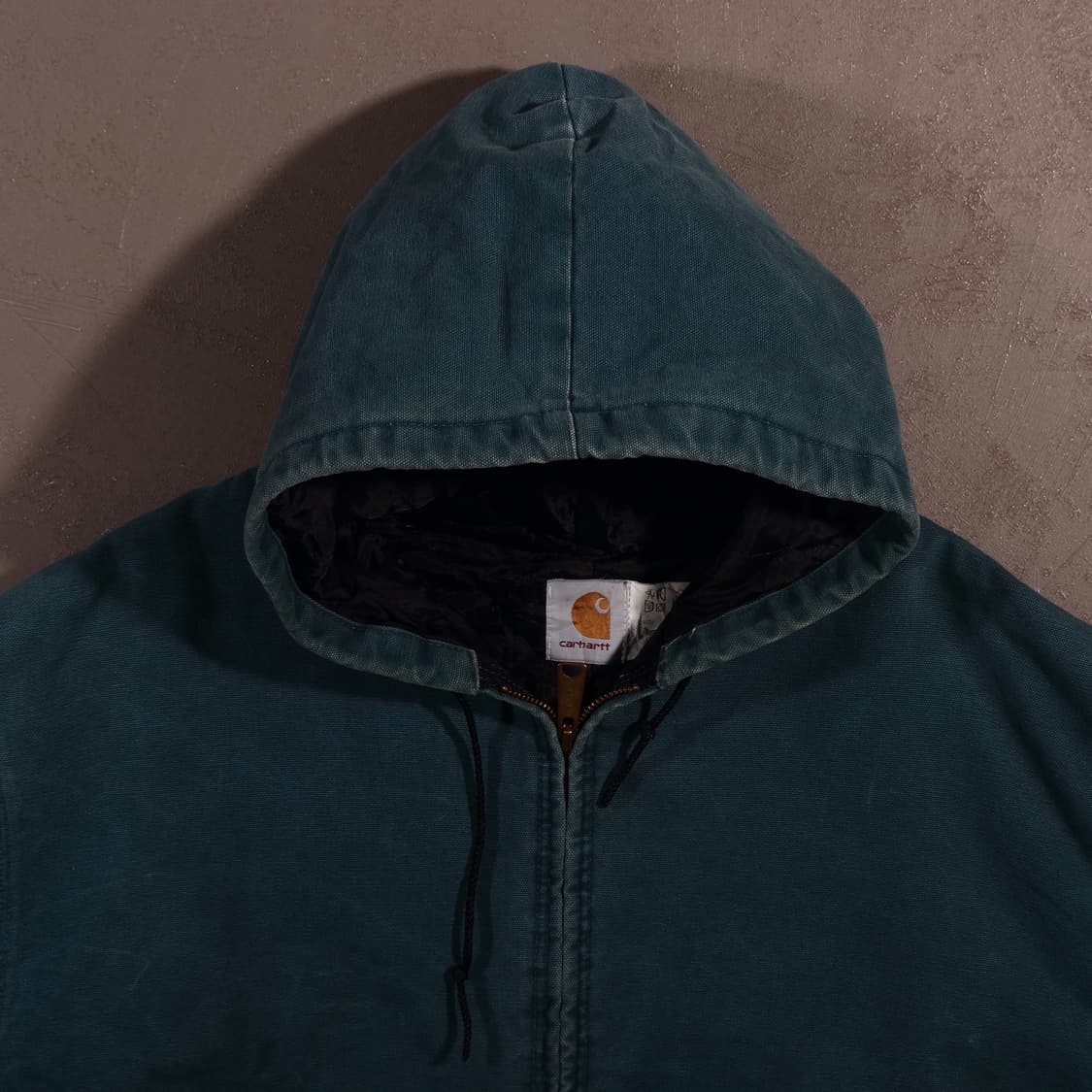 90s 칼하트 USA 틸블루 덕액티브 자켓 상품이미지2
