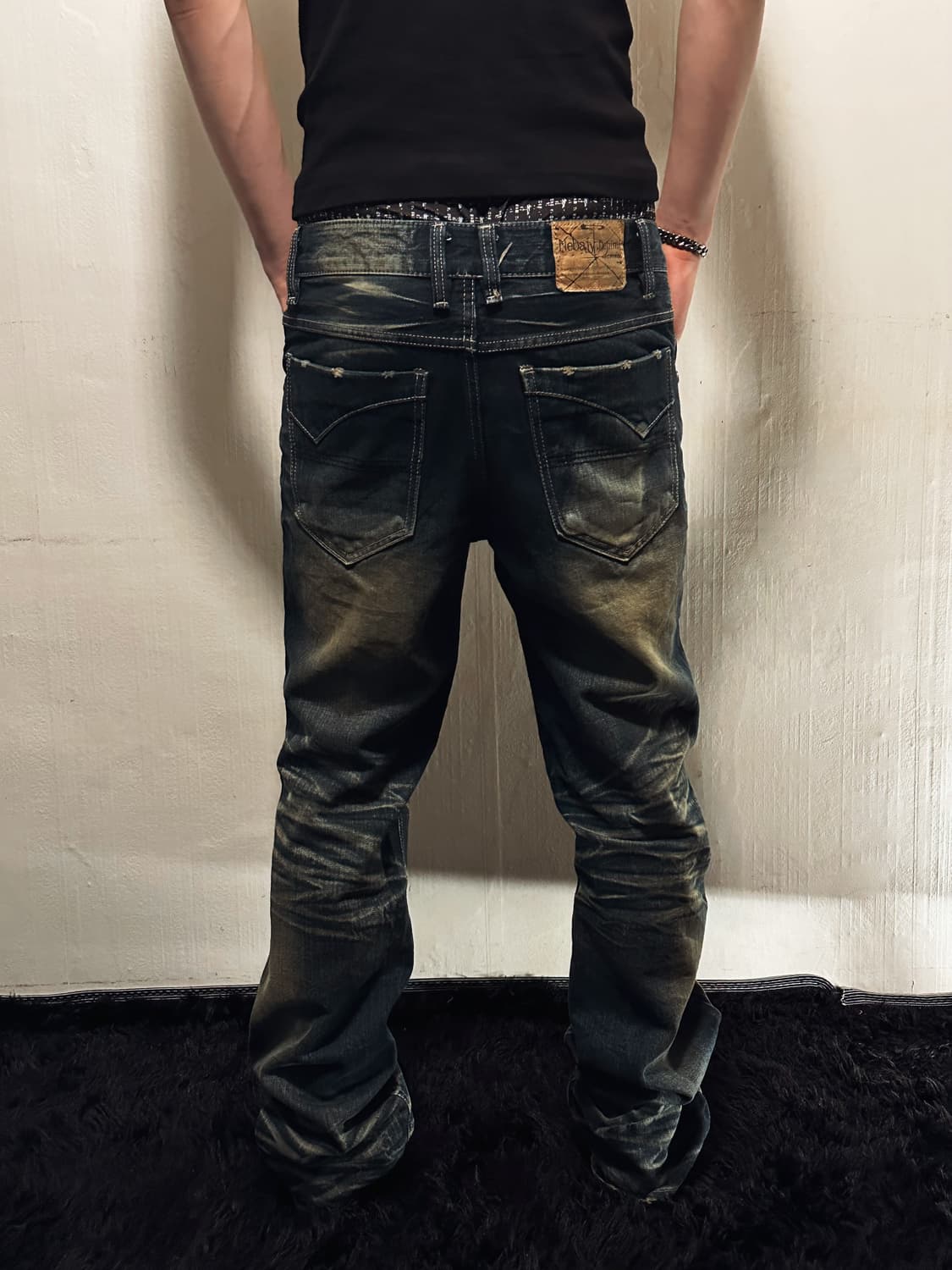 Vintage denim pants 상품이미지2