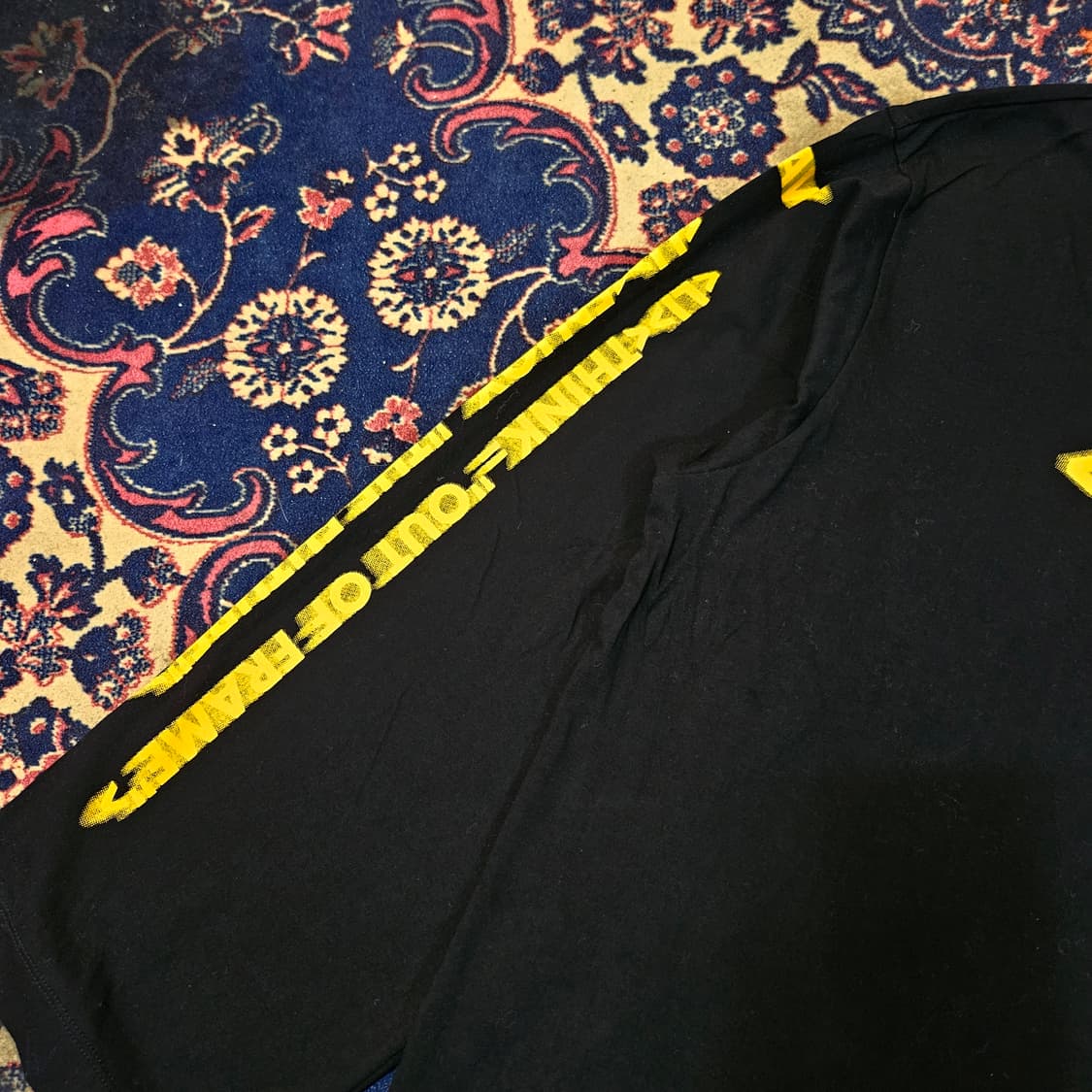 엔엔엔원(NNNONE) 엘로 코팅 프린팅 티셔츠 상품이미지4